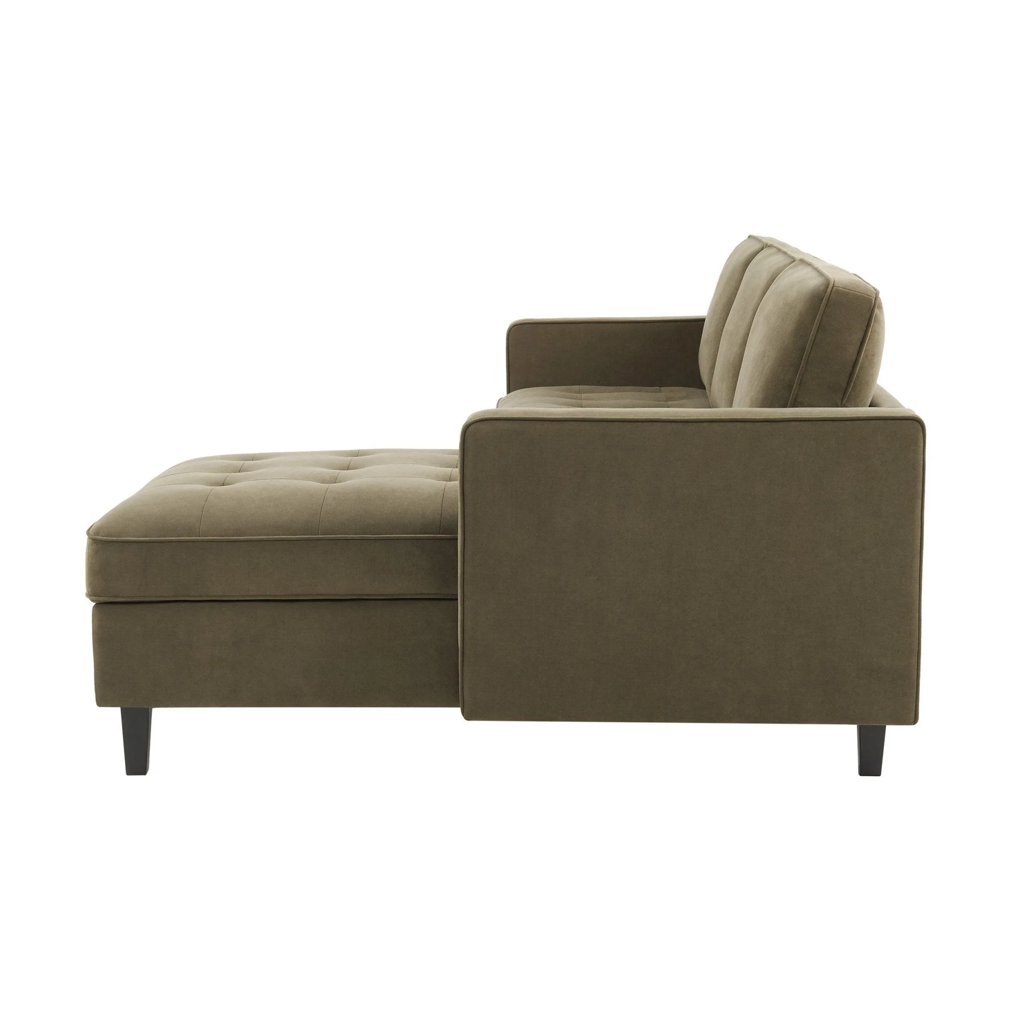 Sloane Right Hand Storage Chaise Sofa - Olive - Image 4