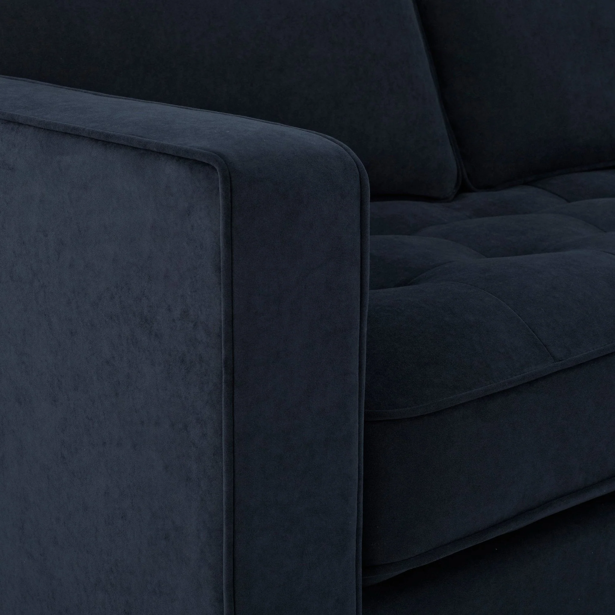 Sloane Right Hand Corner Sofa - Midnight - Image 6