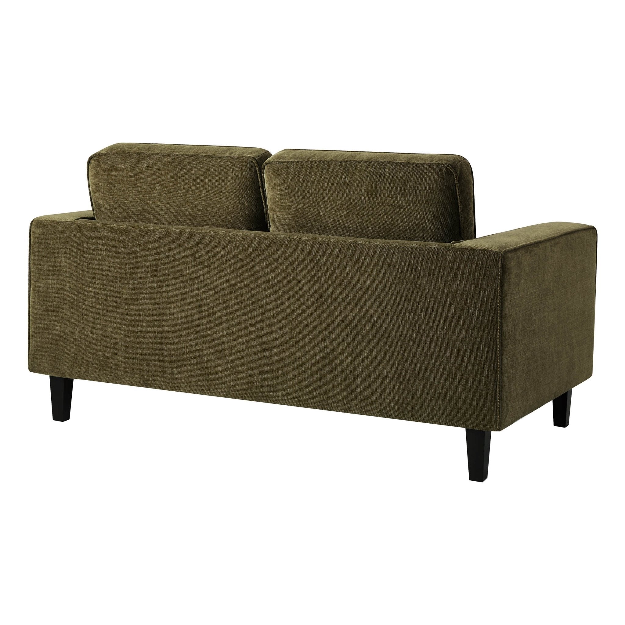 Soho 2 Seater Sofa - Chenille Olive - Image 3