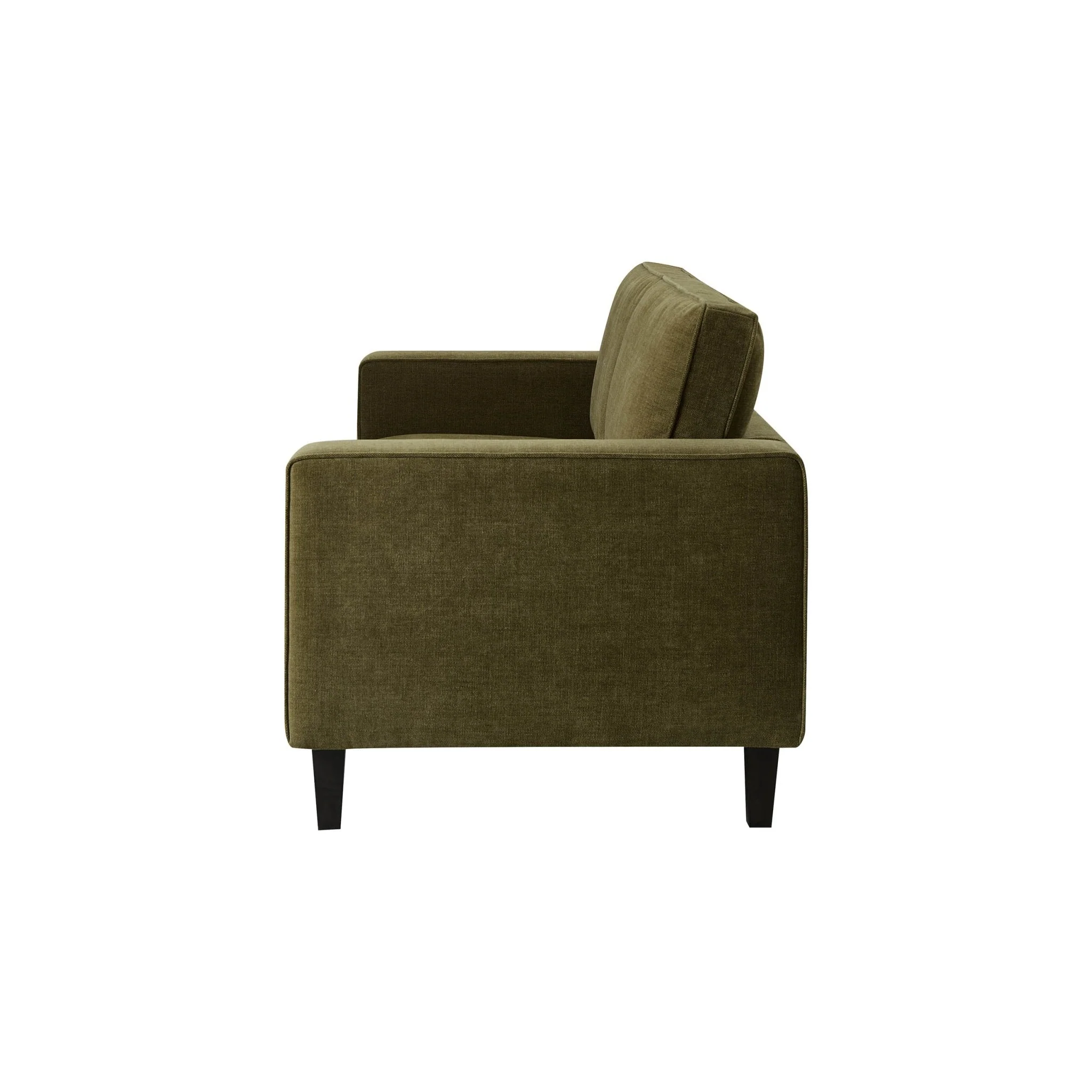 Soho 3 Seater Sofa - Chenille Olive - Image 3