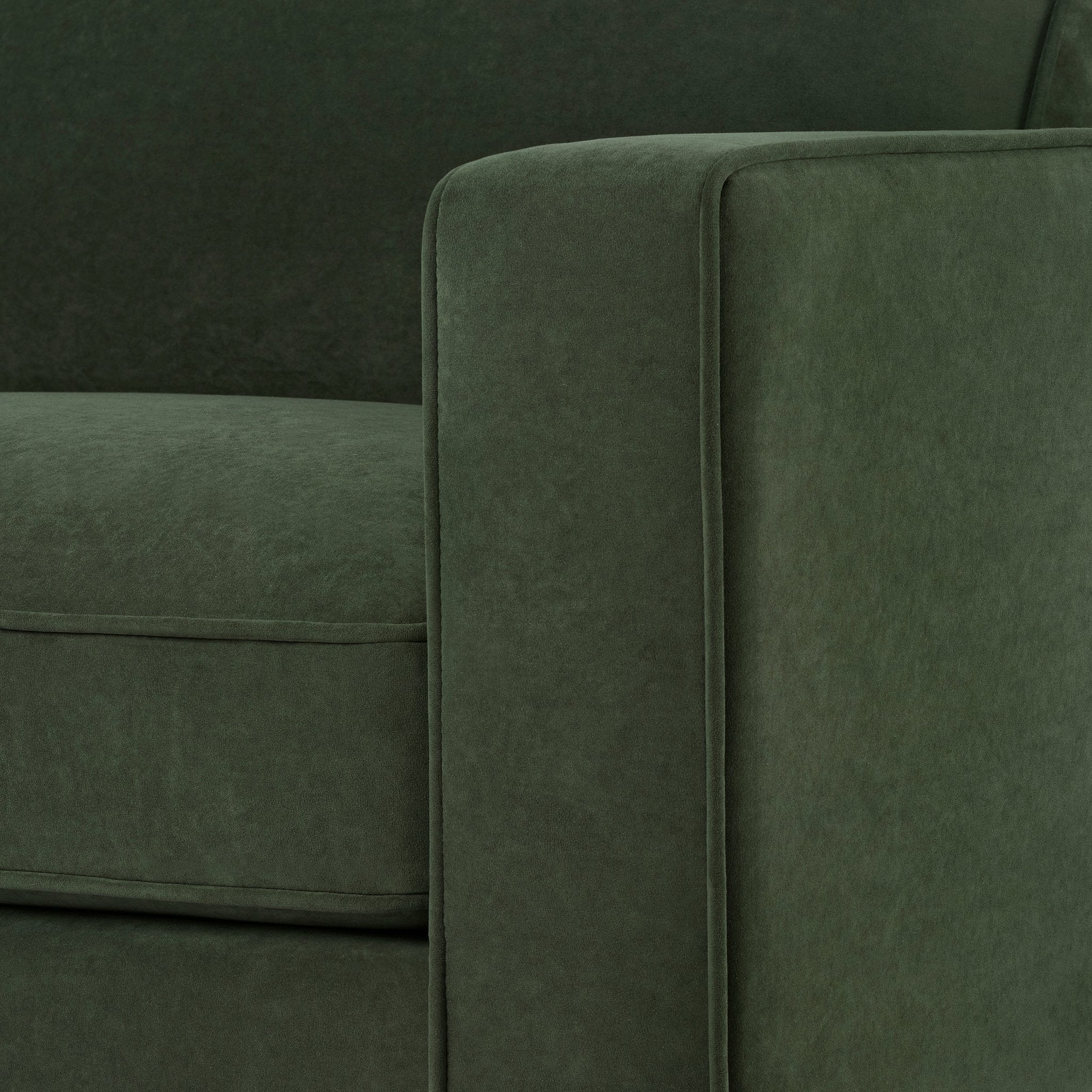Soho 3 Seater Sofa - Dark Olive - Image 6