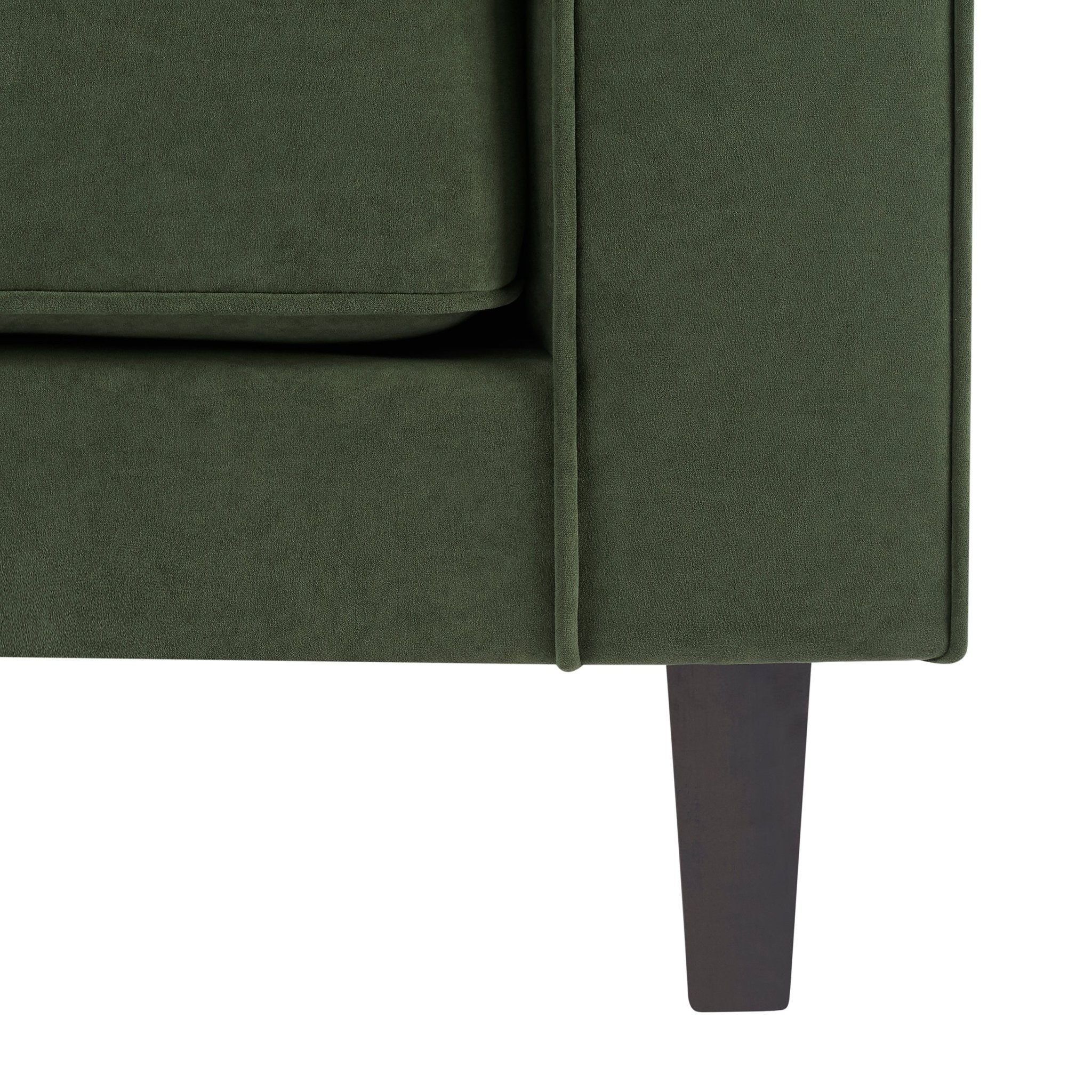 Soho 3 Seater Sofa - Dark Olive - Image 7