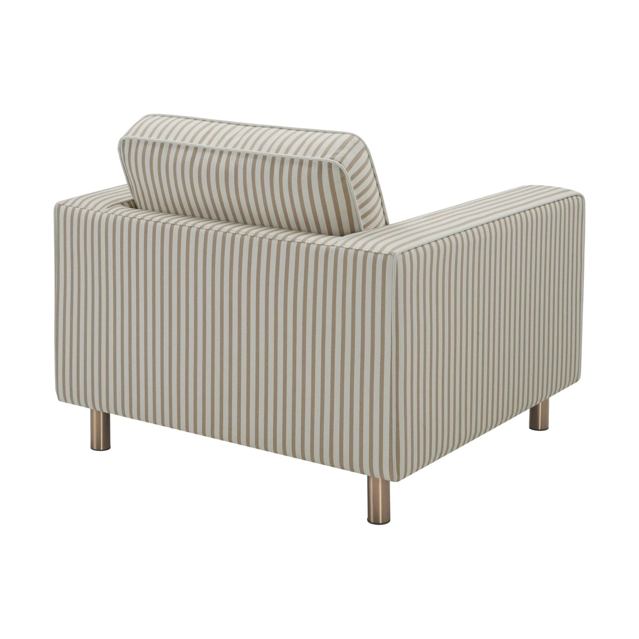 Soho Armchair - Sand Stripe - Image 5