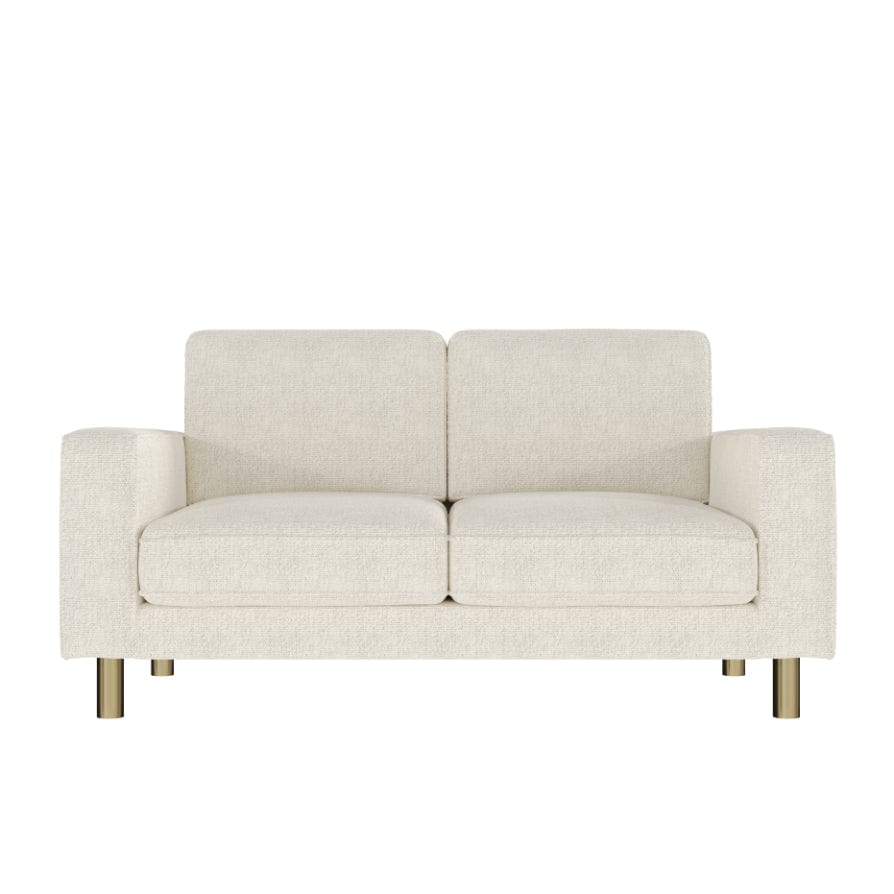 Soho Bouclé 2 Seater Sofa - Ivory - Image 3
