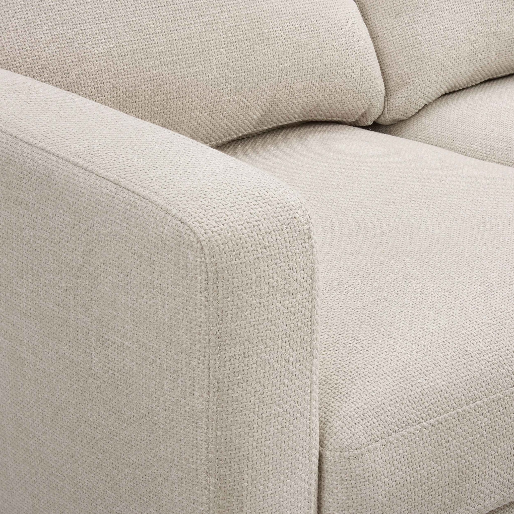 Soho Compact 2 Seater Sofa - Beige - Image 9