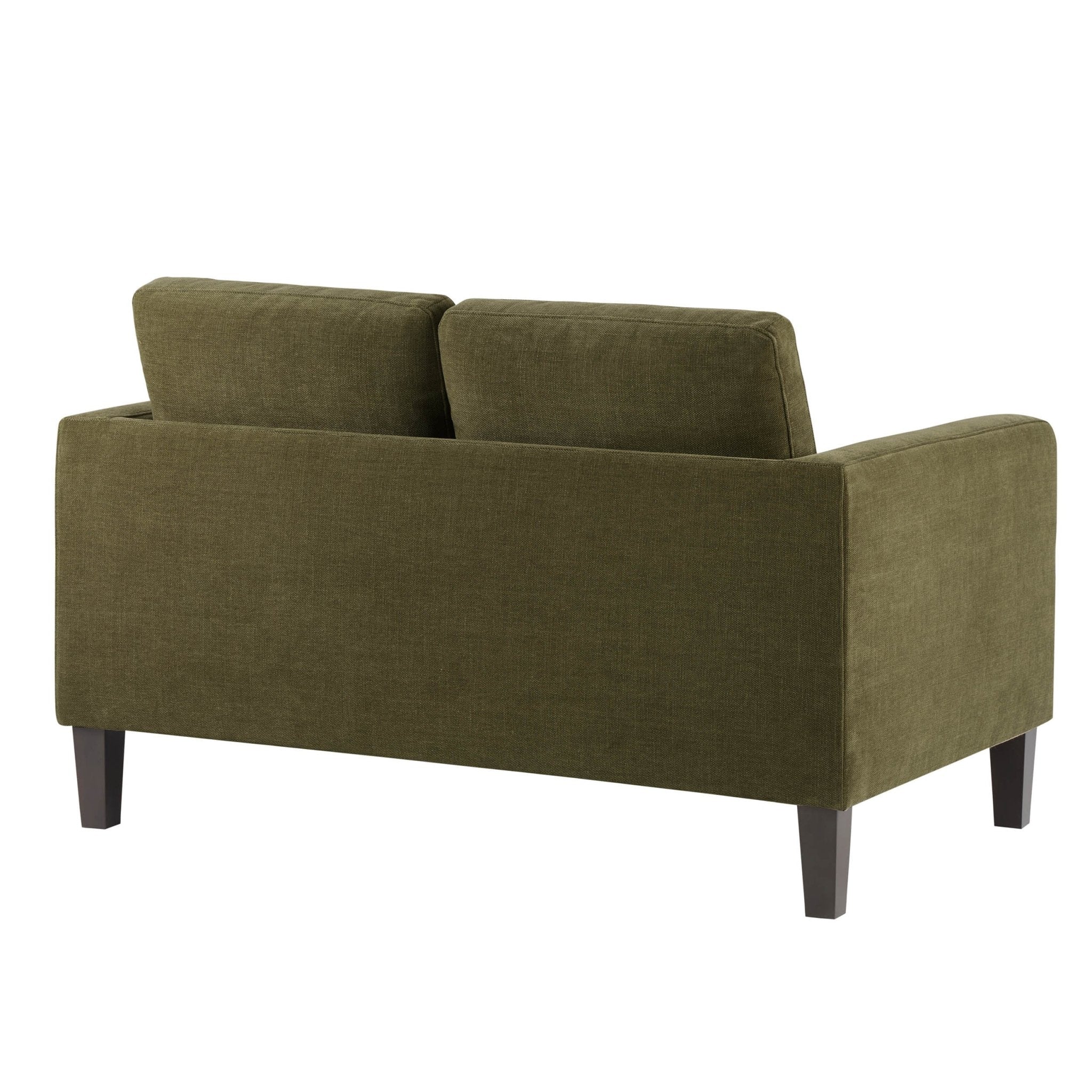 Soho Compact 2 Seater Sofa - Chenille Olive - Image 6