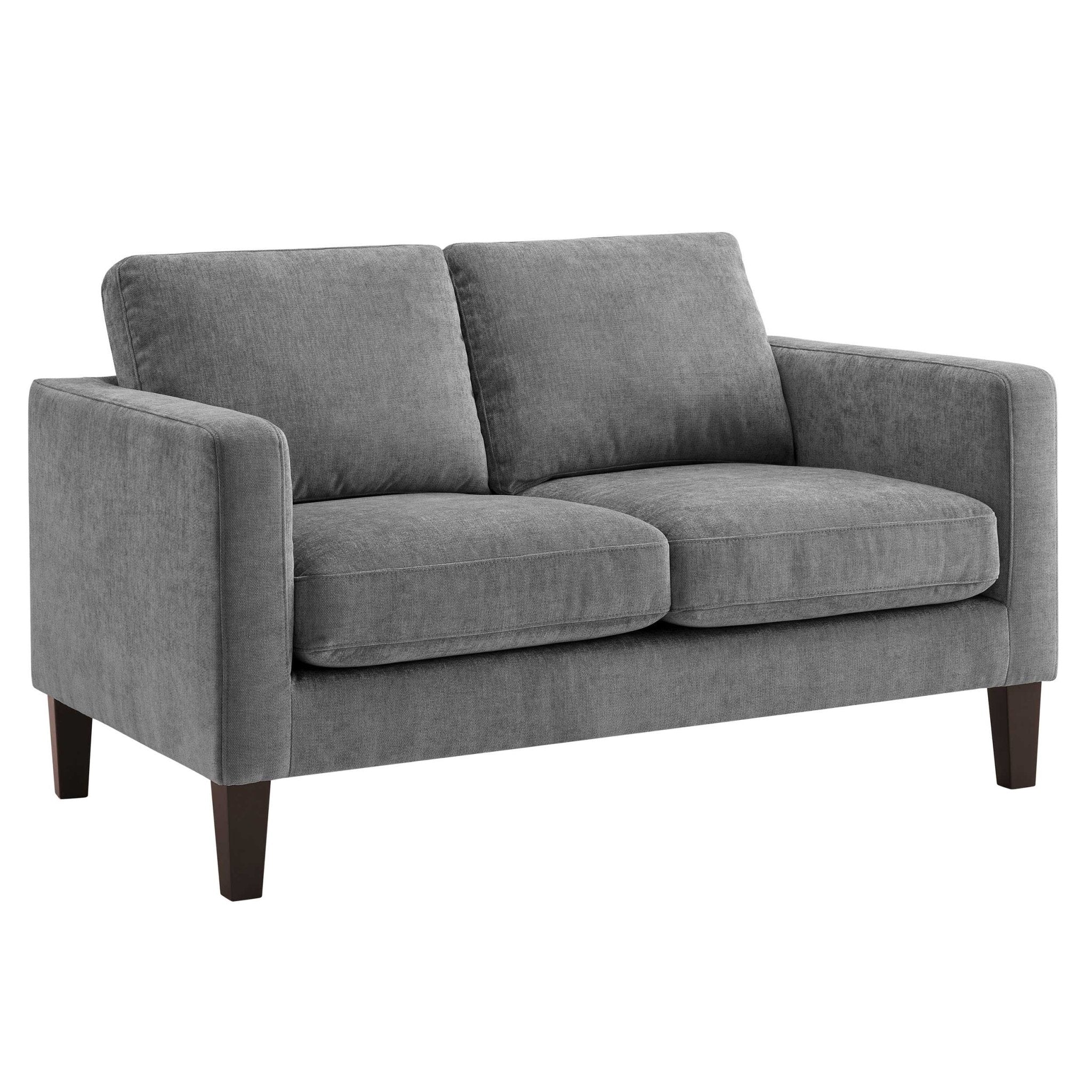 Soho Compact 2 Seater Sofa - Grey - Image 6