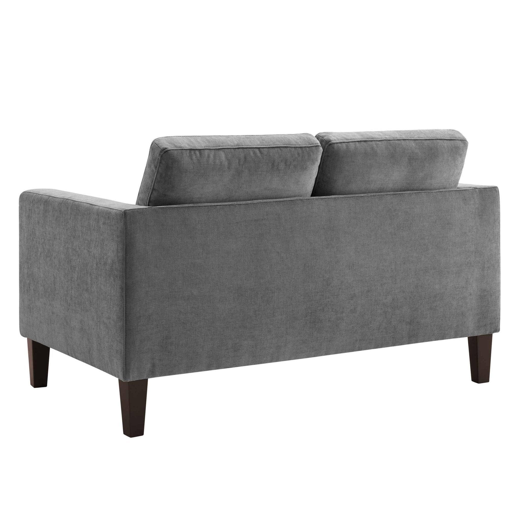 Soho Compact 2 Seater Sofa - Grey - Image 8