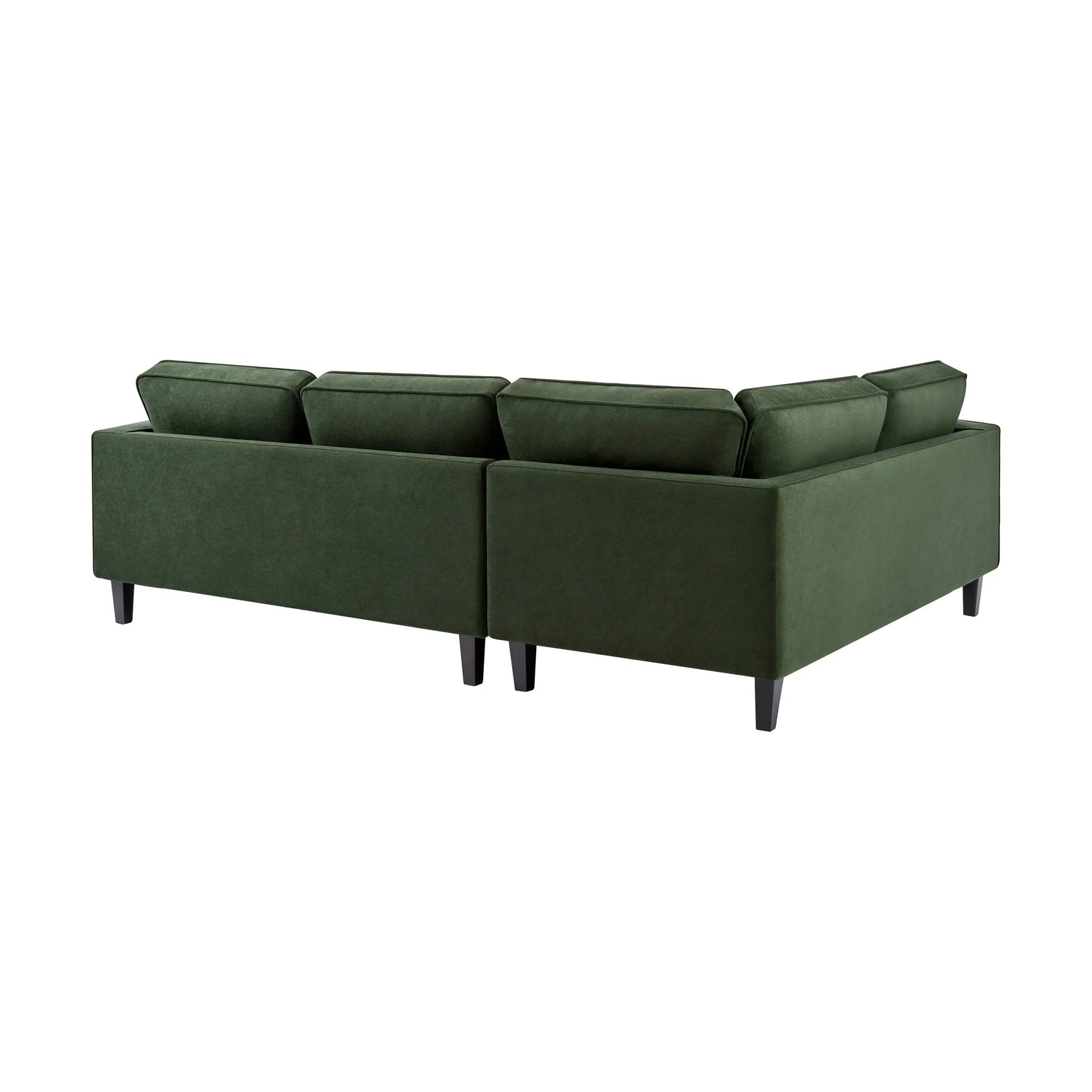 Soho Left Hand Corner Sofa - Dark Olive - Image 5