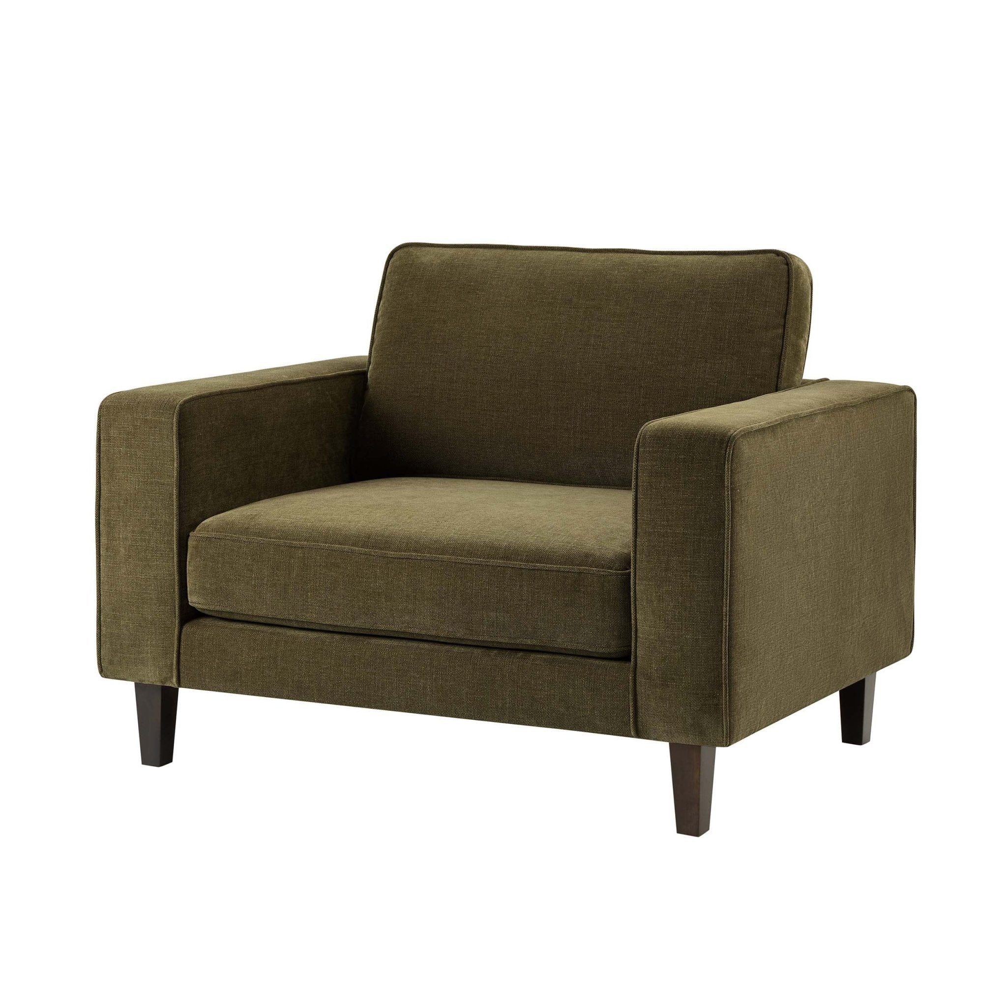 Soho Loveseat - Chenille Olive - Image 4
