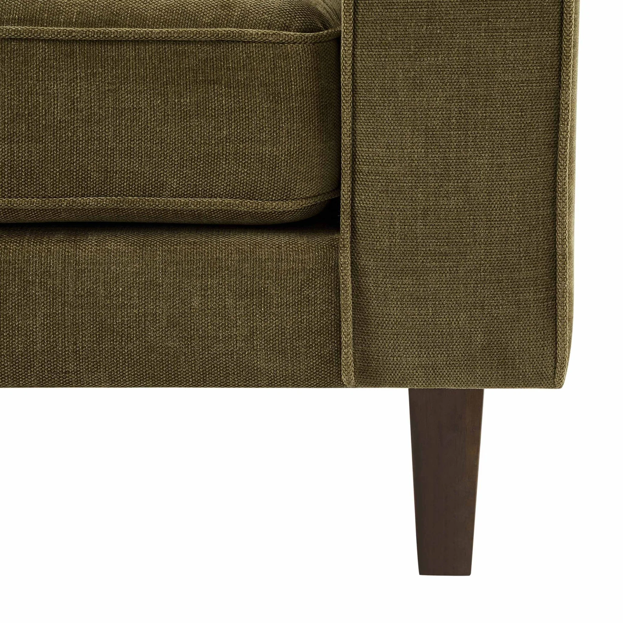 Soho Loveseat - Chenille Olive - Image 7