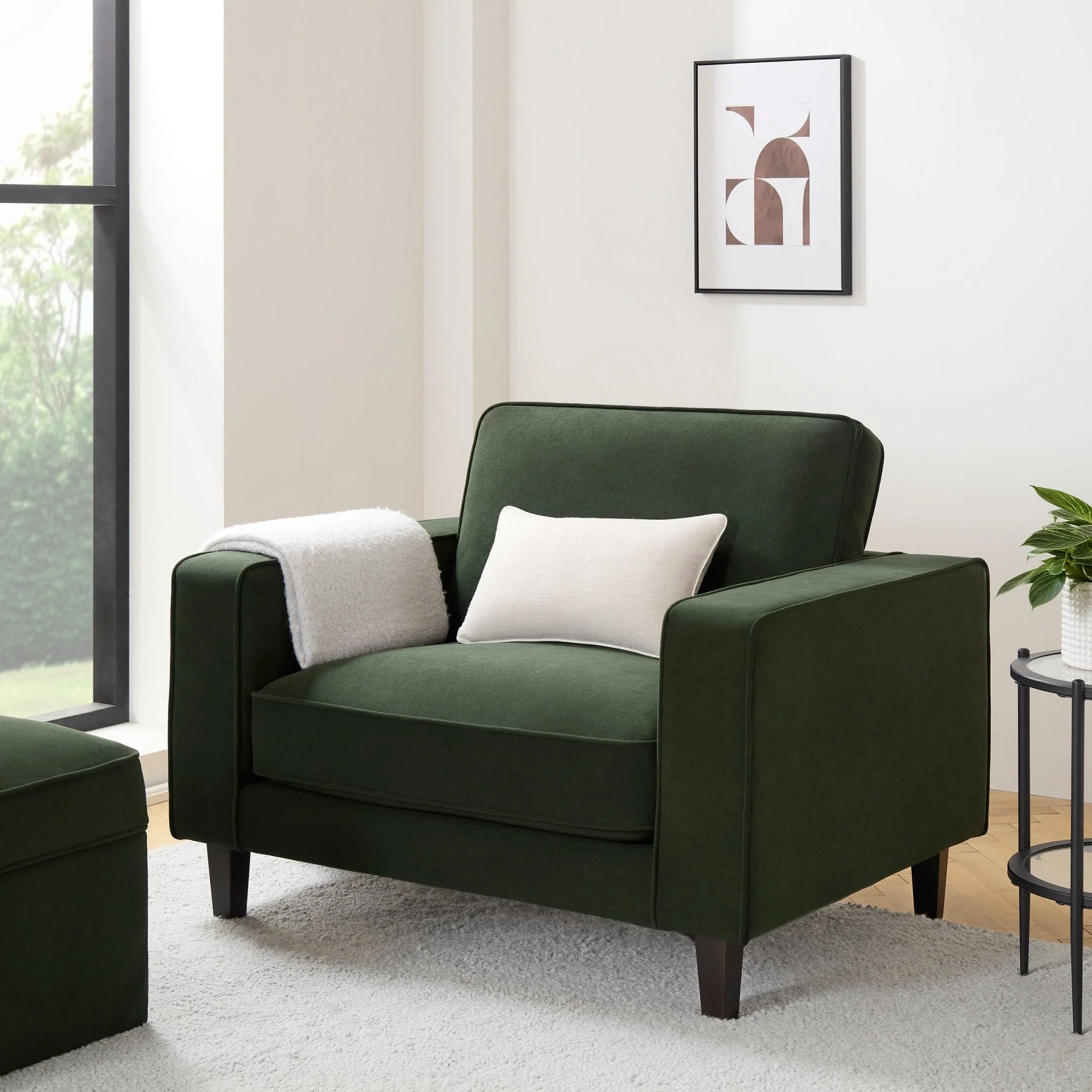 Soho Loveseat - Dark Olive