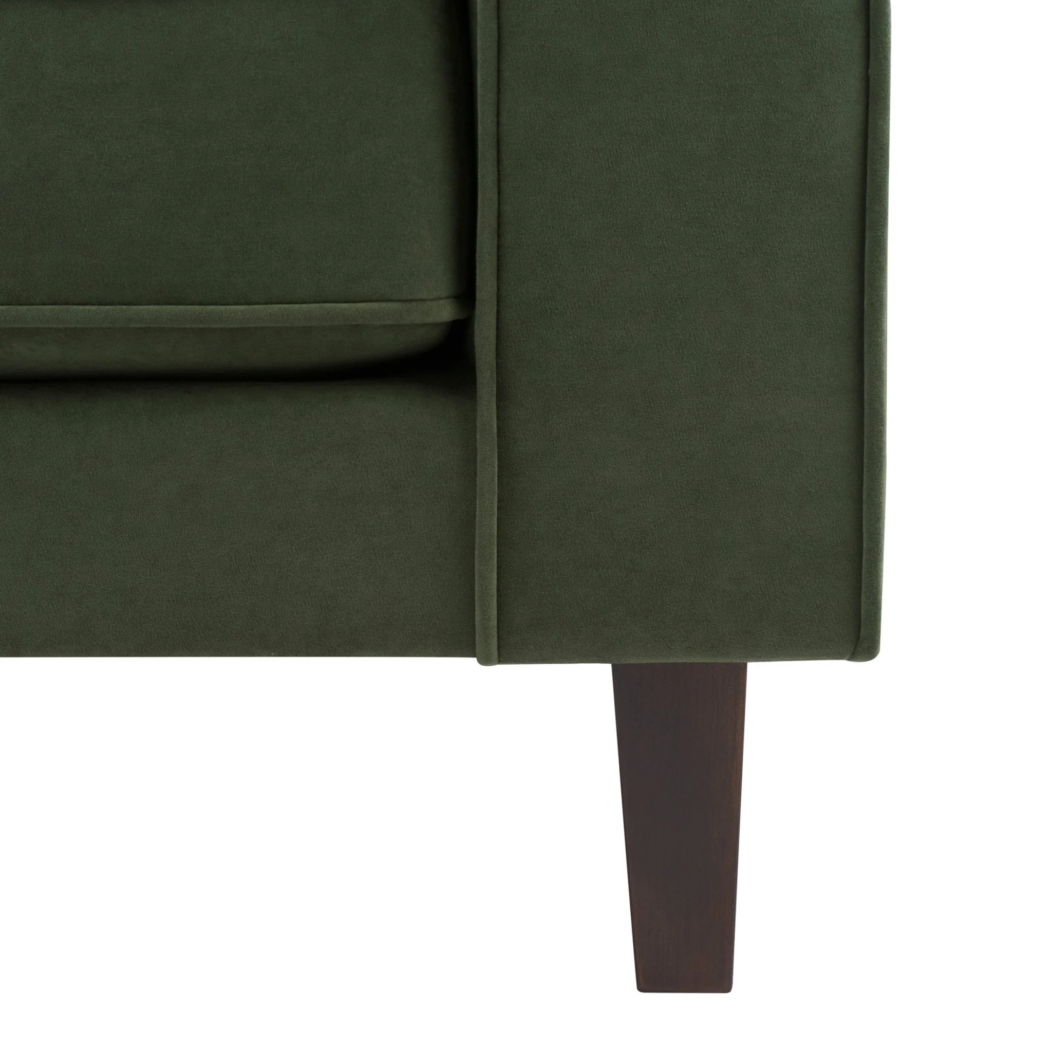 Soho Loveseat - Dark Olive - Image 6