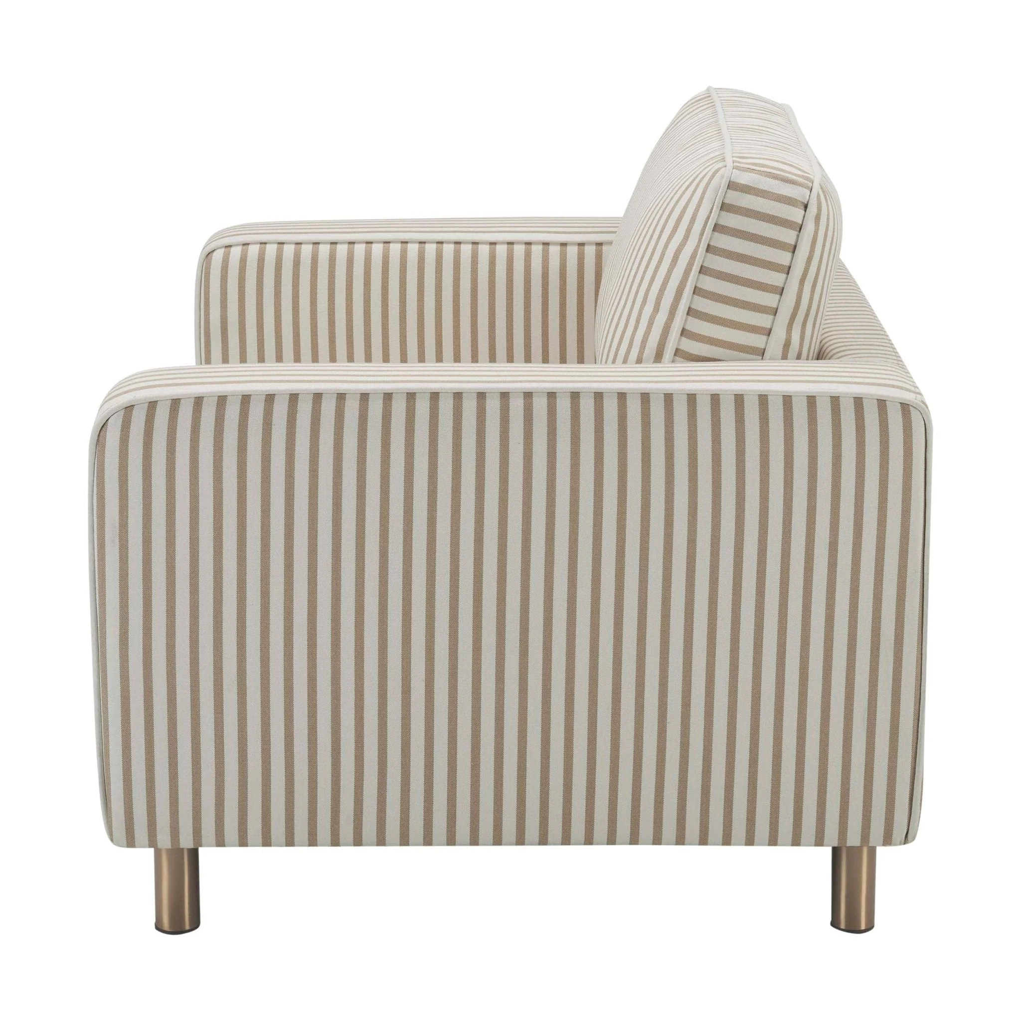 Soho Loveseat - Sand Stripe - Image 5