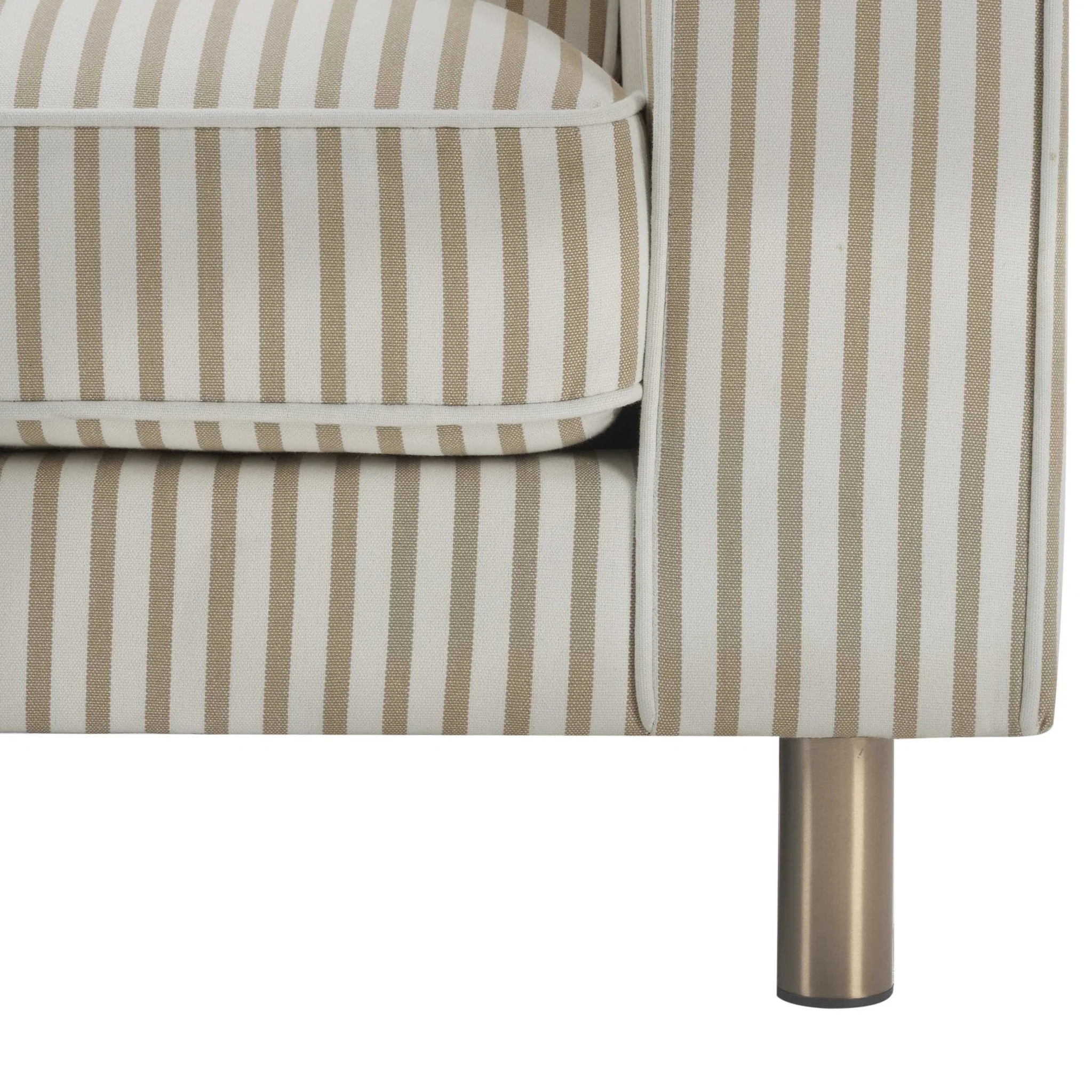 Soho Loveseat - Sand Stripe - Image 6