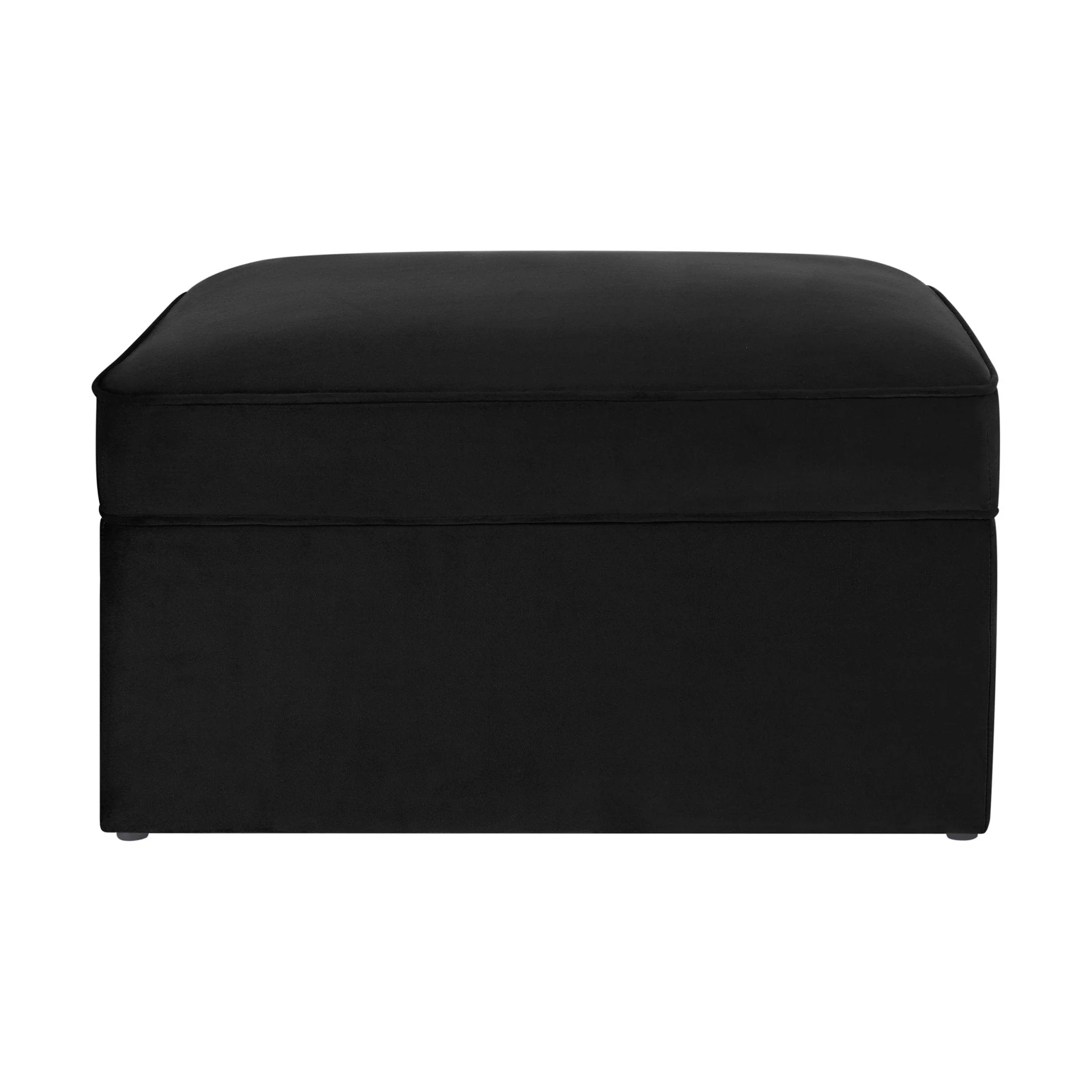 Soho Ottoman Storage Pouffe - Ink - Image 2