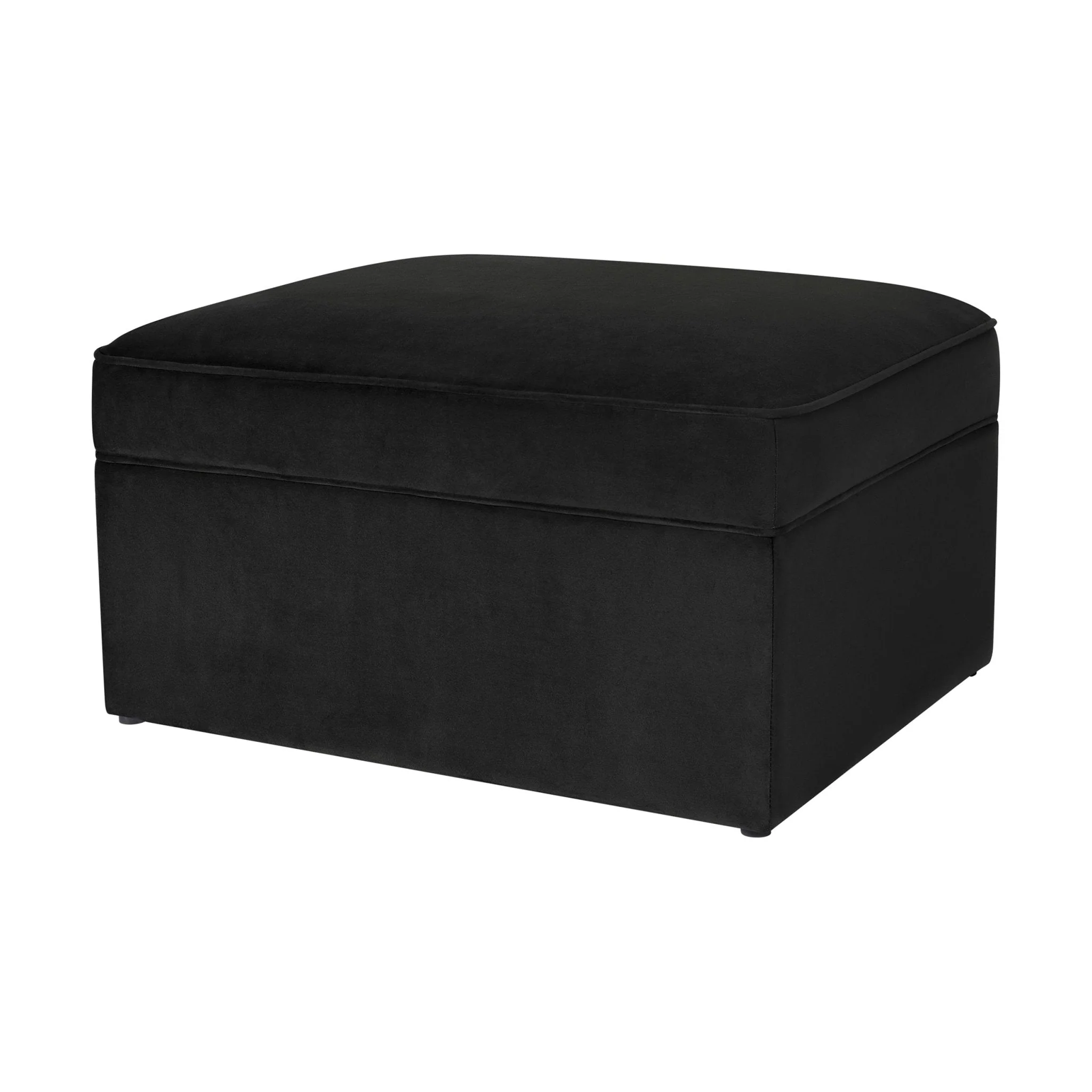 Soho Ottoman Storage Pouffe - Ink - Image 3