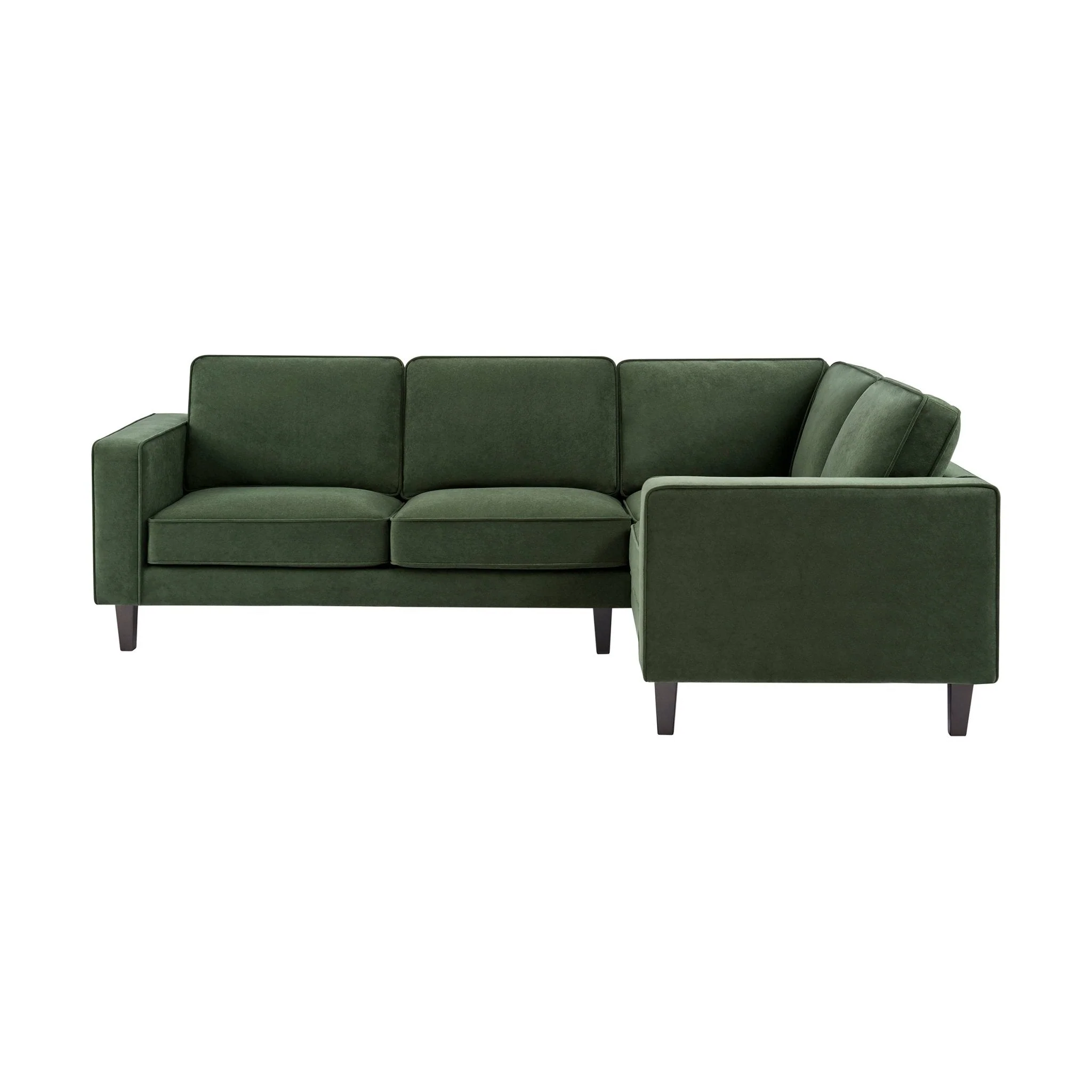 Soho Right Hand Corner Sofa - Dark Olive - Image 2