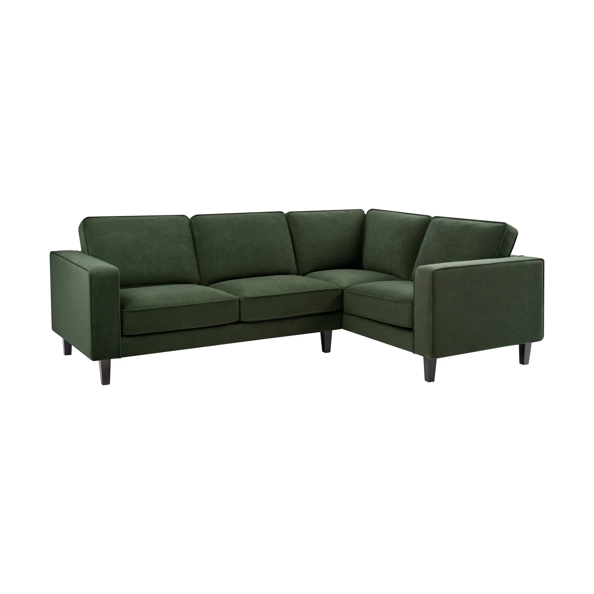 Soho Right Hand Corner Sofa - Dark Olive - Image 3