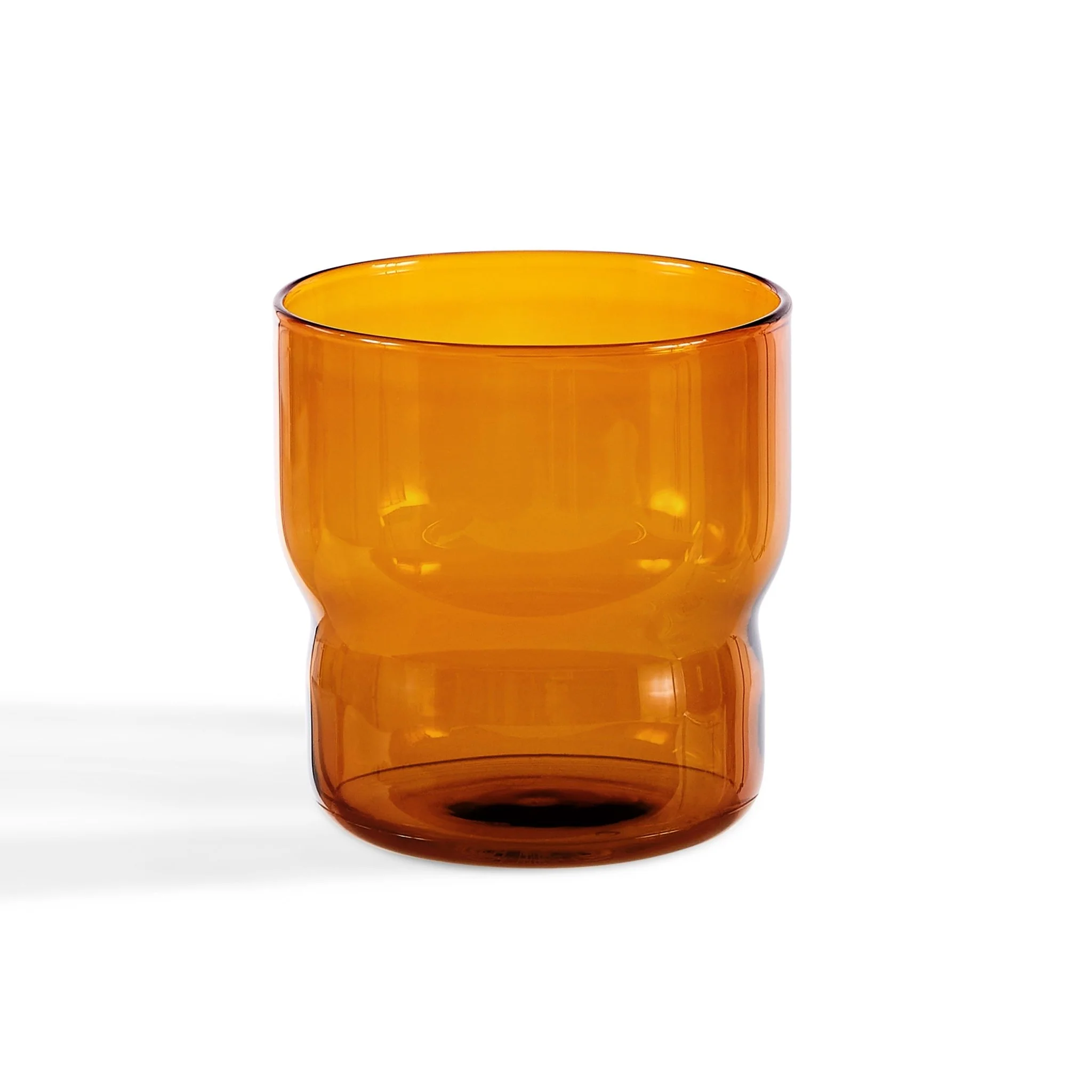Sonne Colour Glass Tumblers - Set of 4 - Amber - Image 4