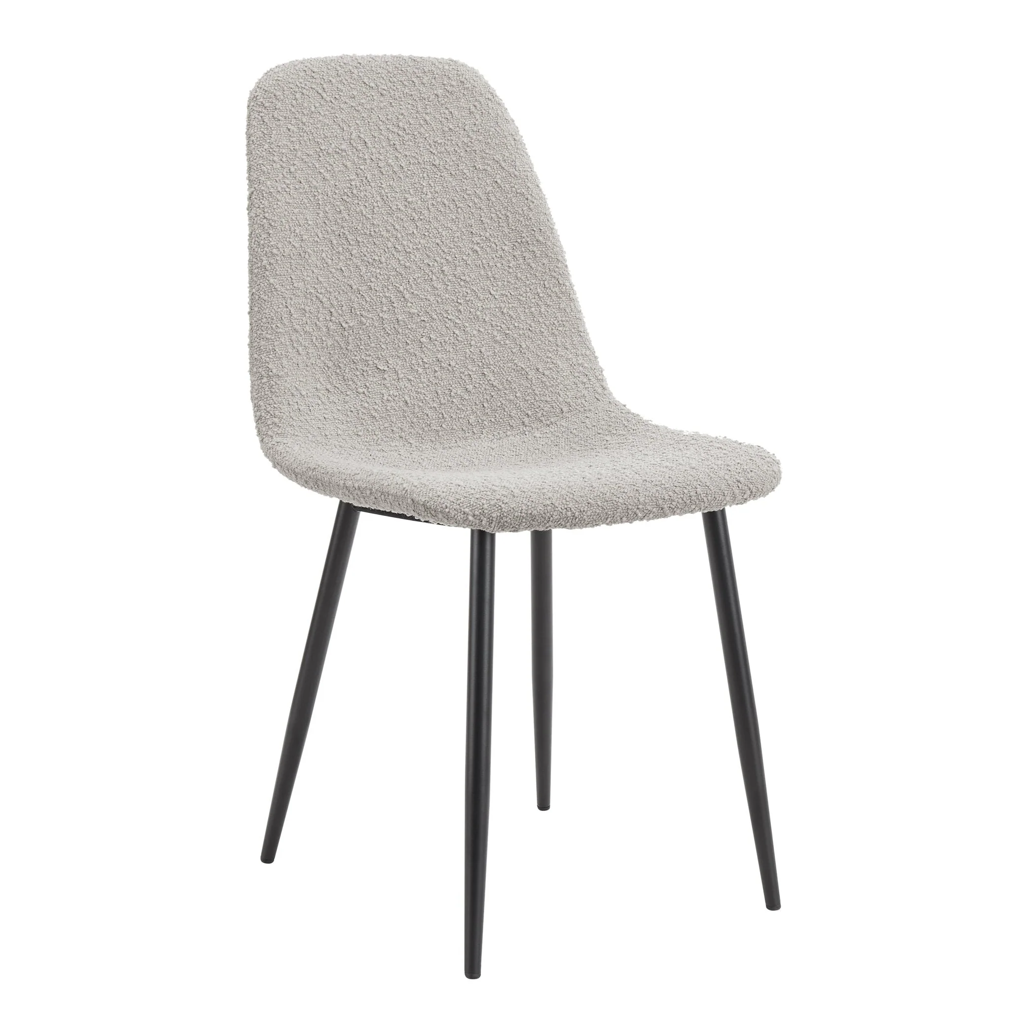 Sophia Set of 2 Dining Chairs - Boucle - Taupe - Image 3