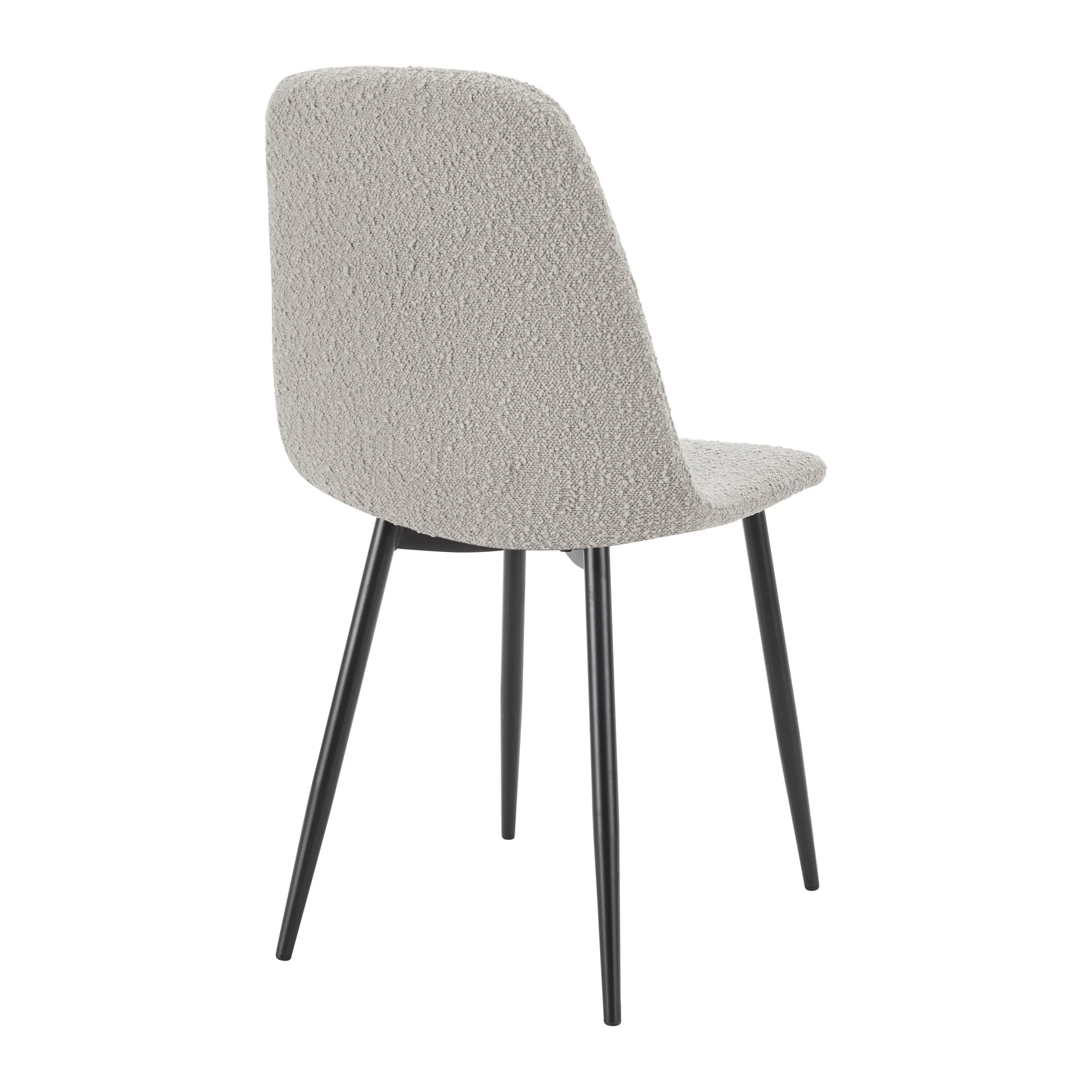 Sophia Set of 2 Dining Chairs - Boucle - Taupe - Image 4