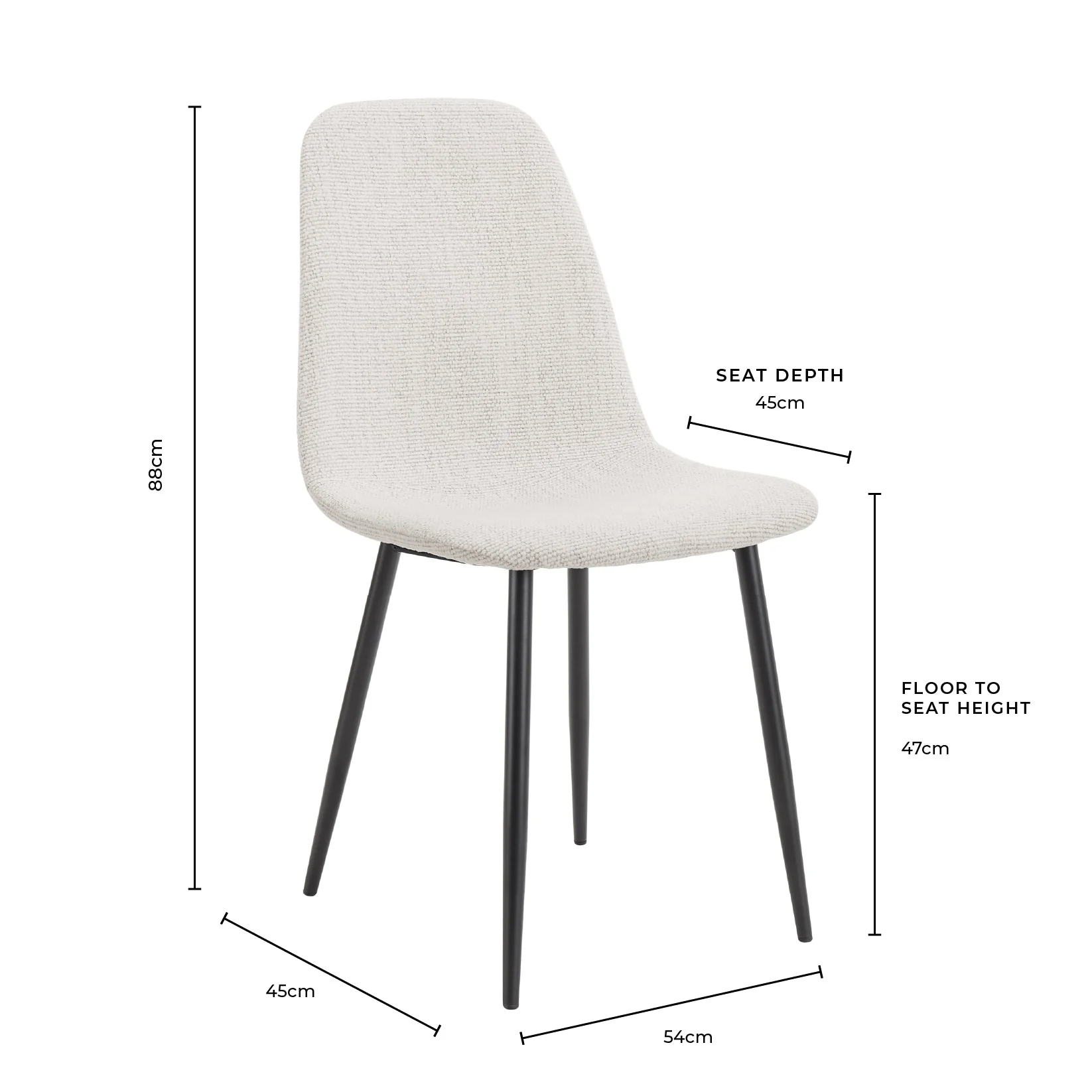 Sophia Set of 2 Dining Chairs - Velvet - Pink - Image 9