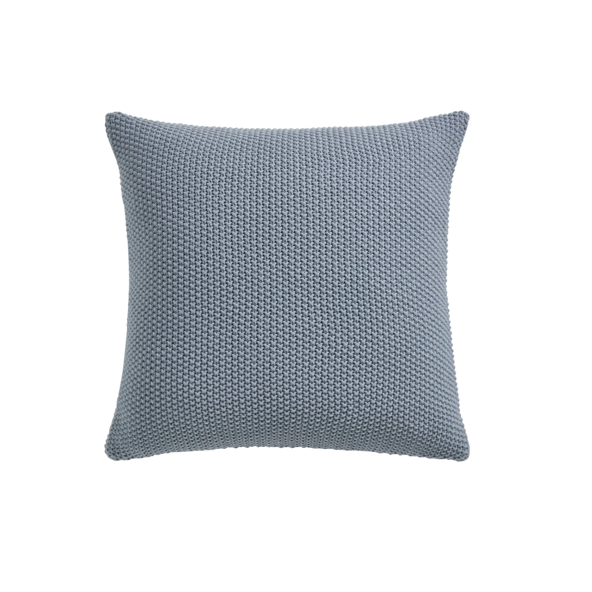 St Ives Knit Cushion Cover - Dusty Blue - Image 7