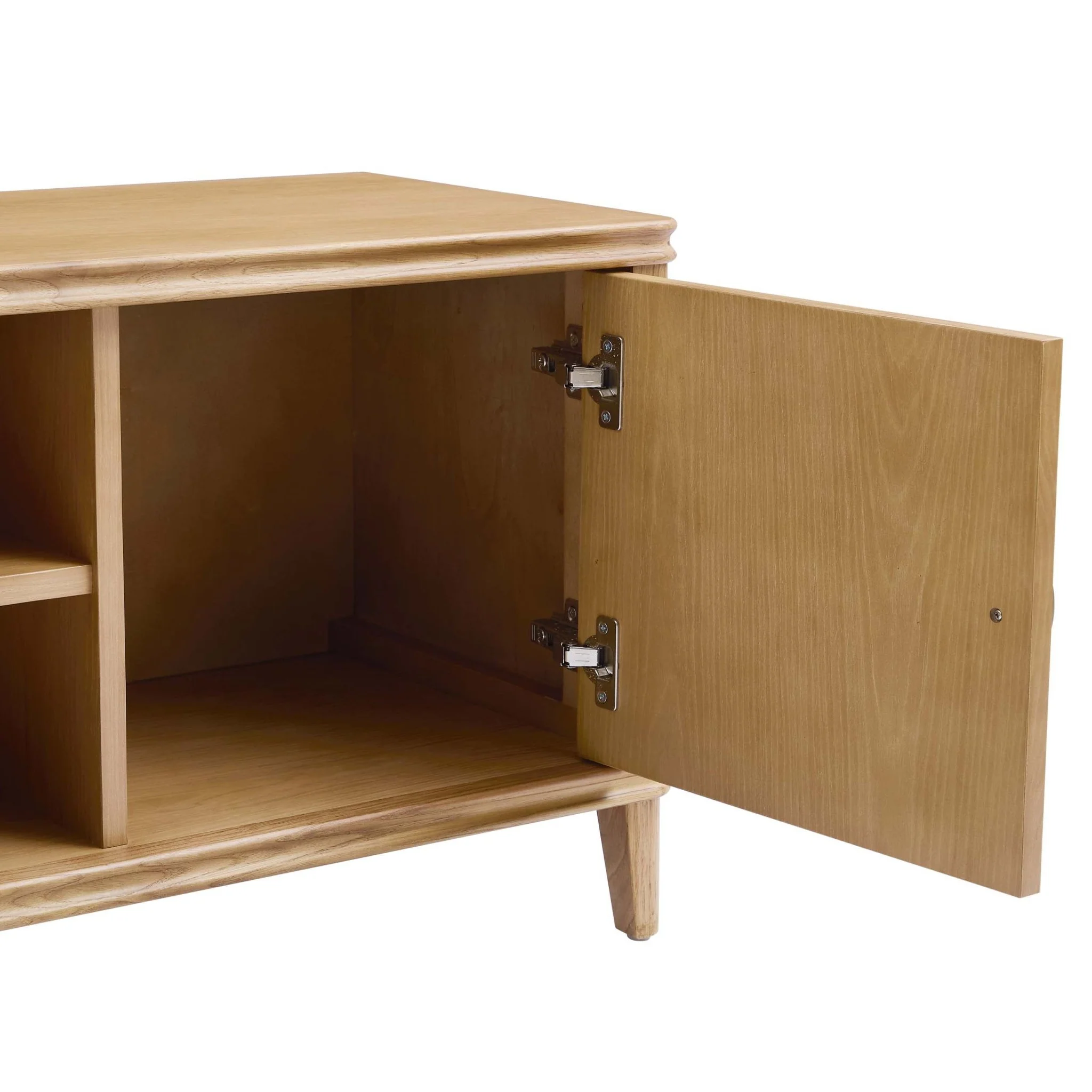 Stockholm TV Unit for TVs up to 60"- Light Wood - Wood Veneer - Image 8