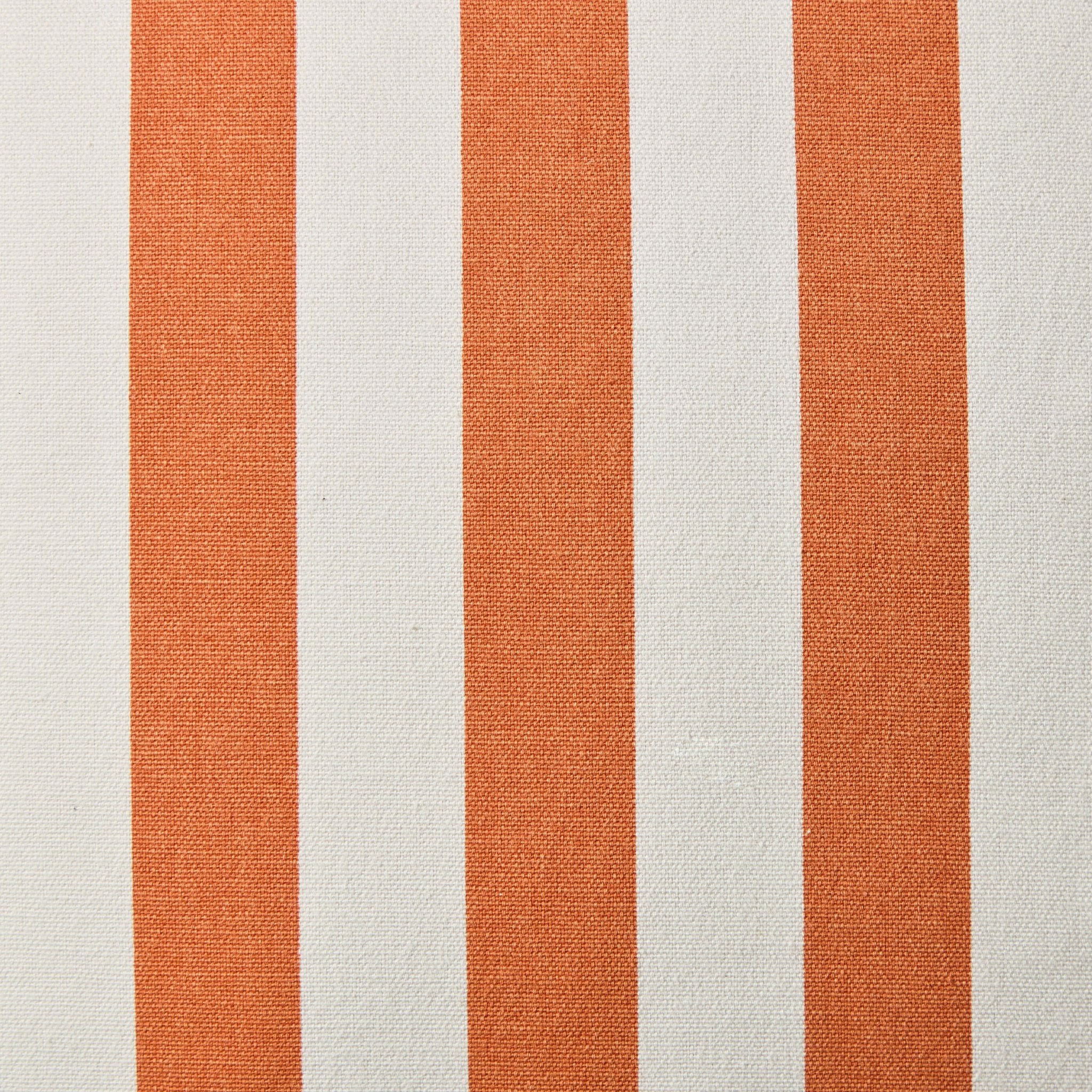 Stripe Frill Edge Cushion Cover - Burnt Orange - Image 5