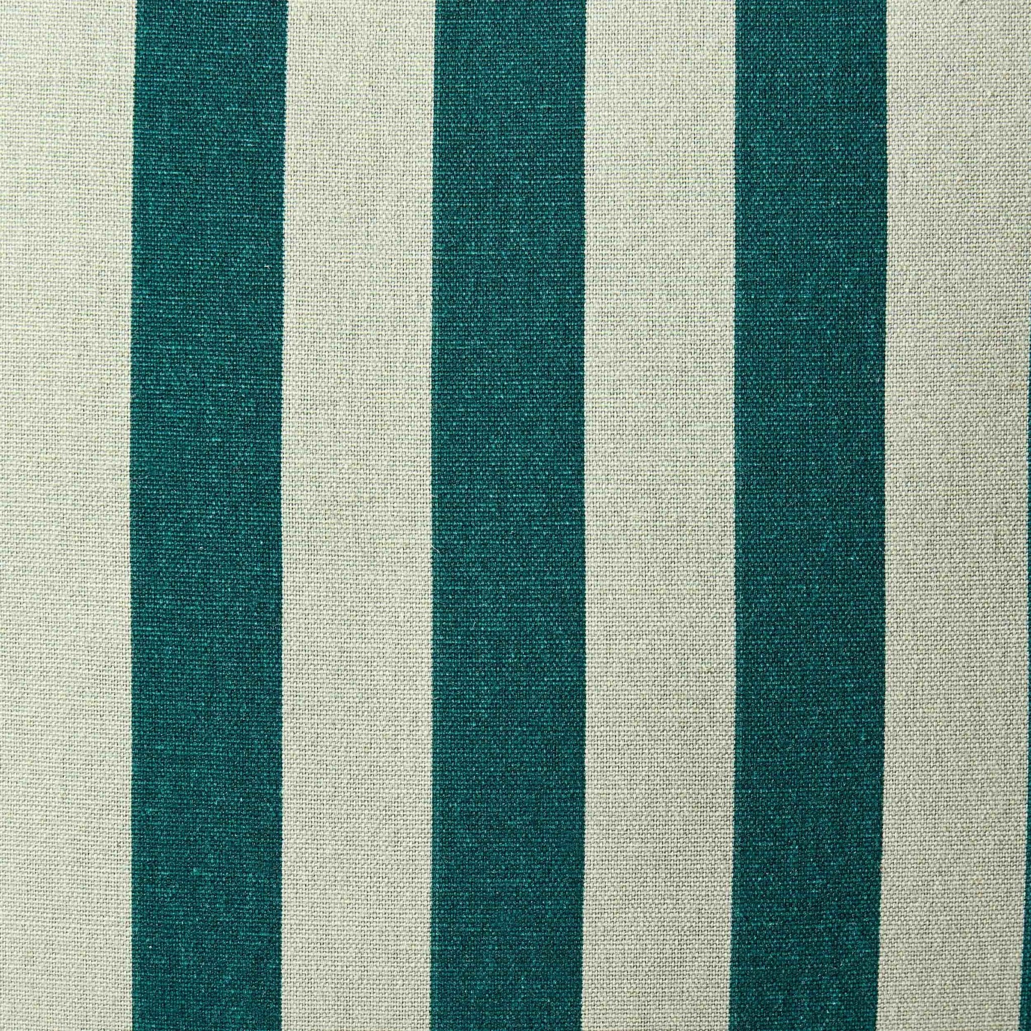 Stripe Frill Edge Cushion Cover - Green - Image 6