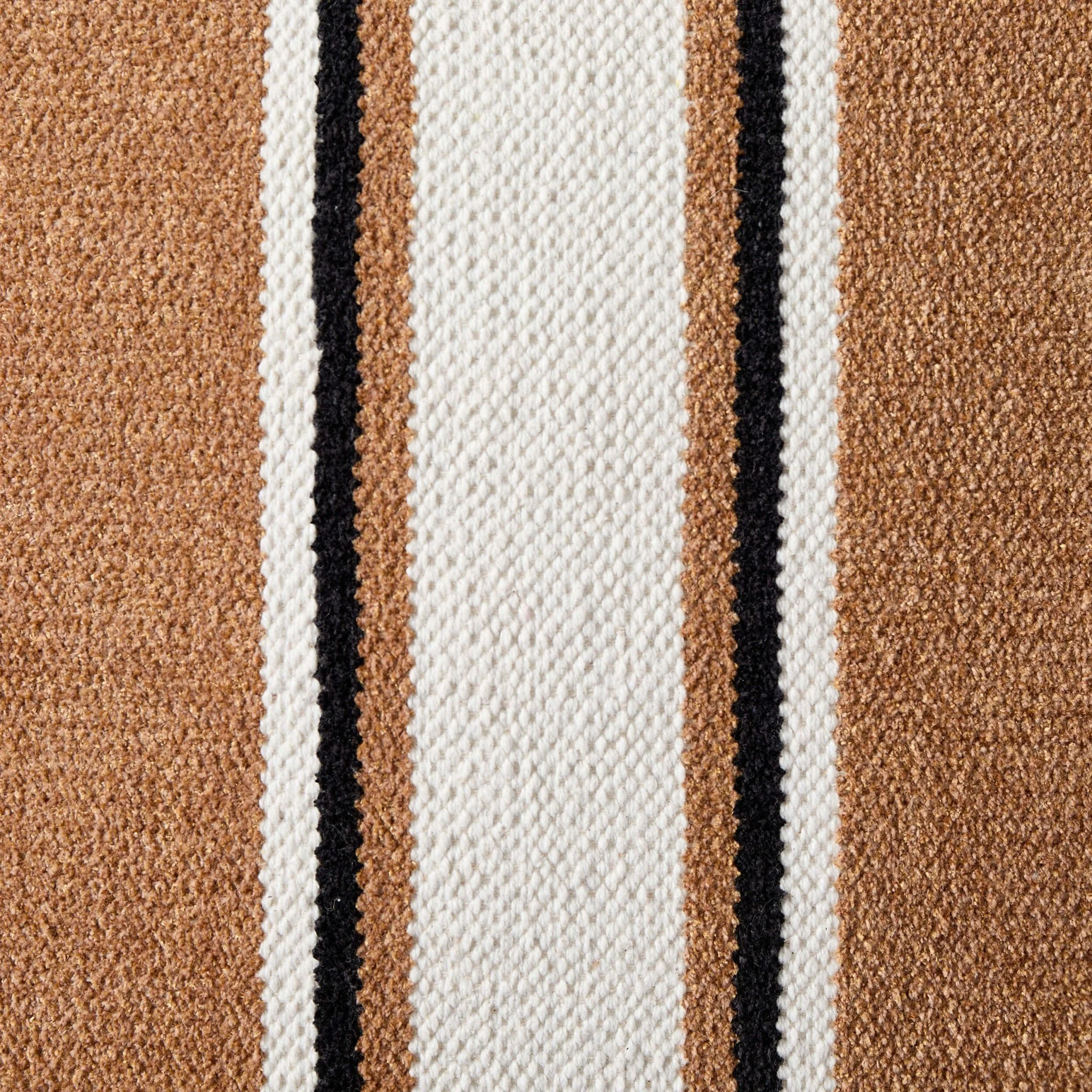 Stripe Cushion Cover - Tan - Image 4