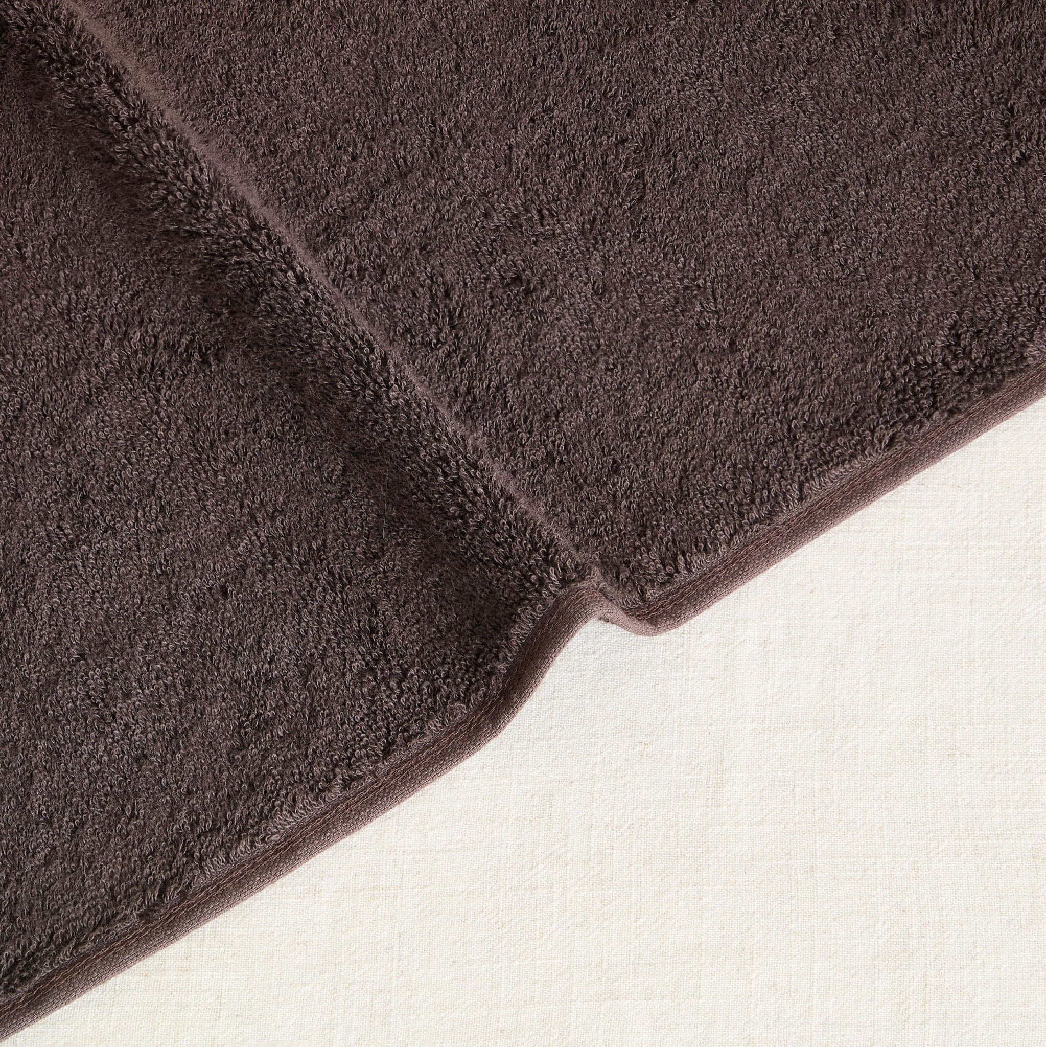 Super Soft Bamboo Cotton Blend Towel Collection - Chocolate - Image 4