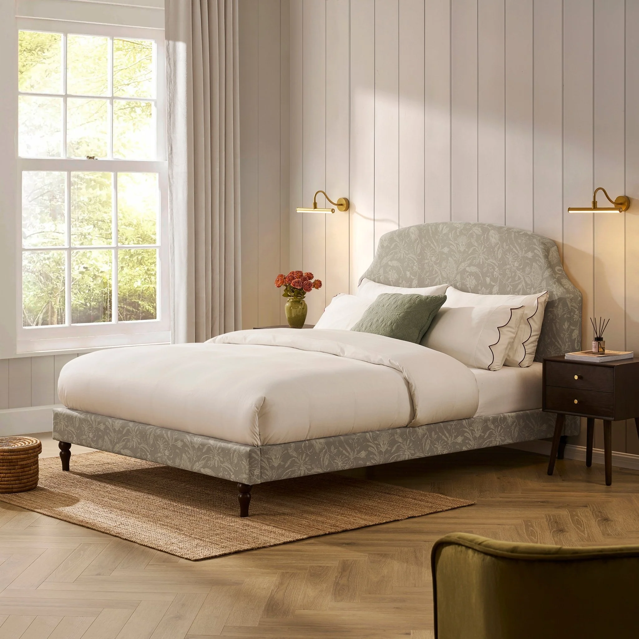 Surrey Bed Frame - Floral - Image 2