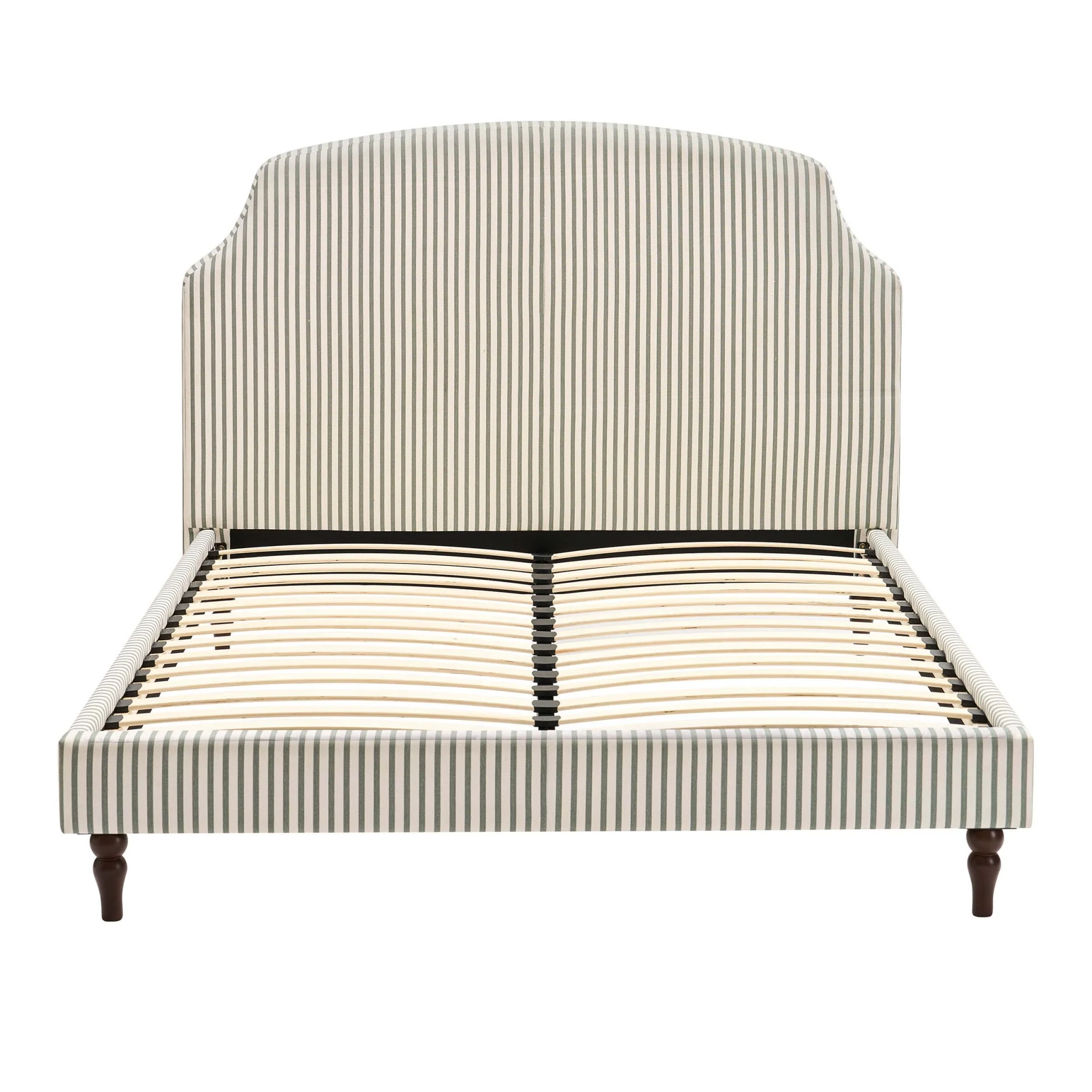 Surrey Bed Frame - Sage Stripe - Image 11