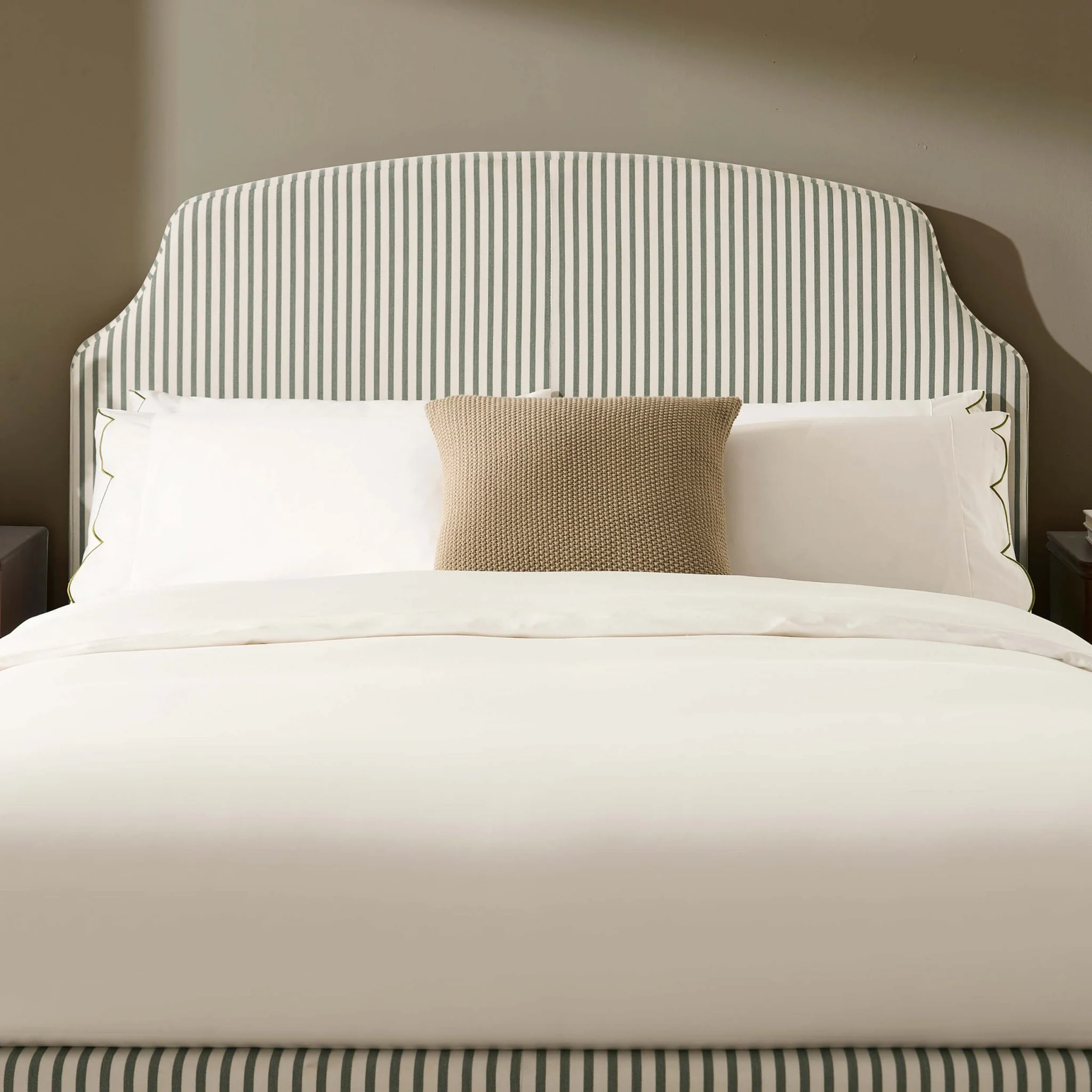 Surrey Bed Frame - Sage Stripe - Image 5