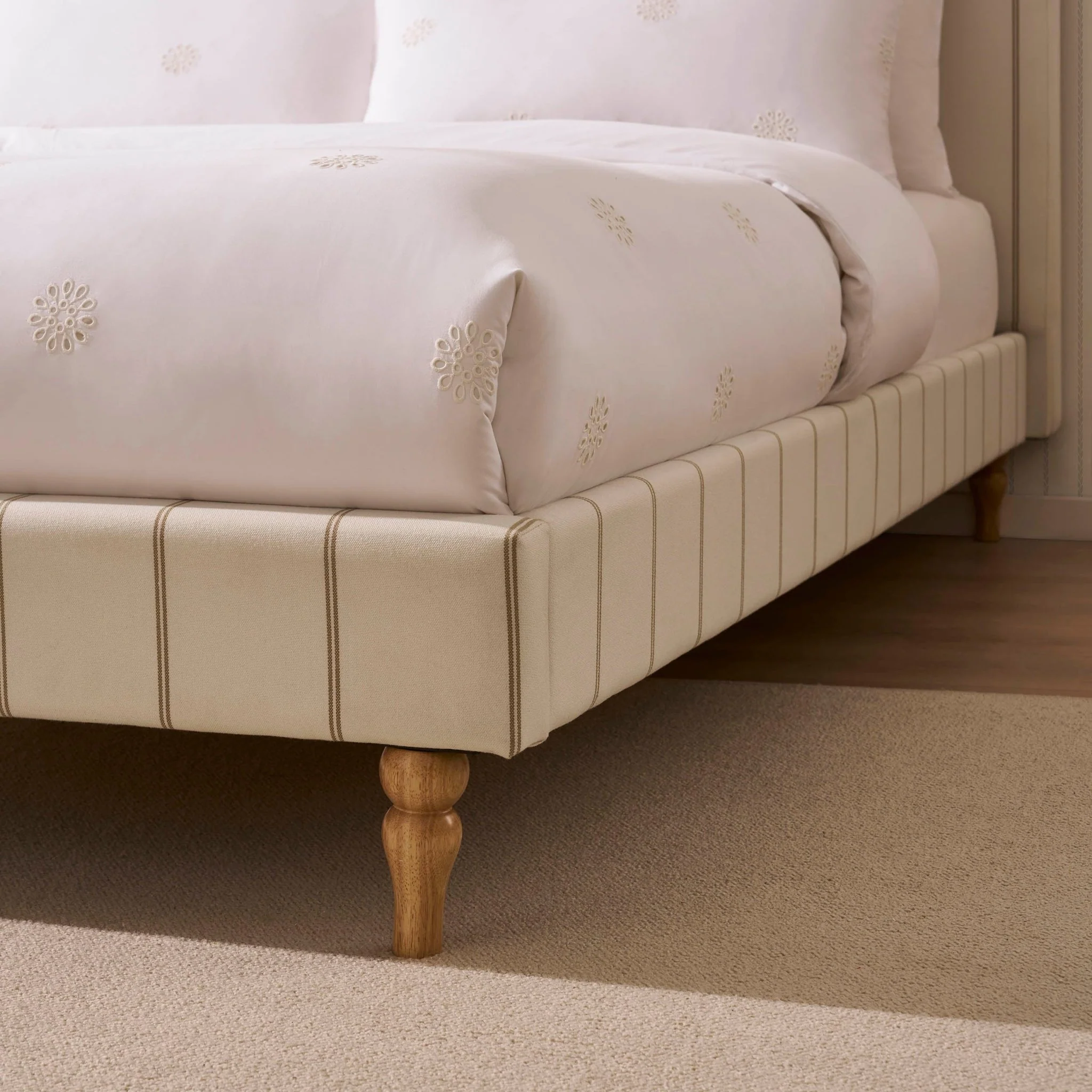 Surrey Bed Frame - Thin Stripe - Image 7