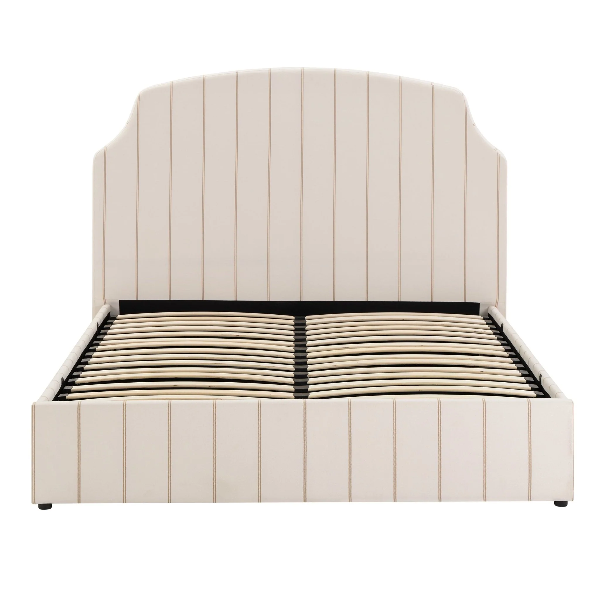 Surrey Ottoman Storage Bed - Thin Natural Stripe - Image 10