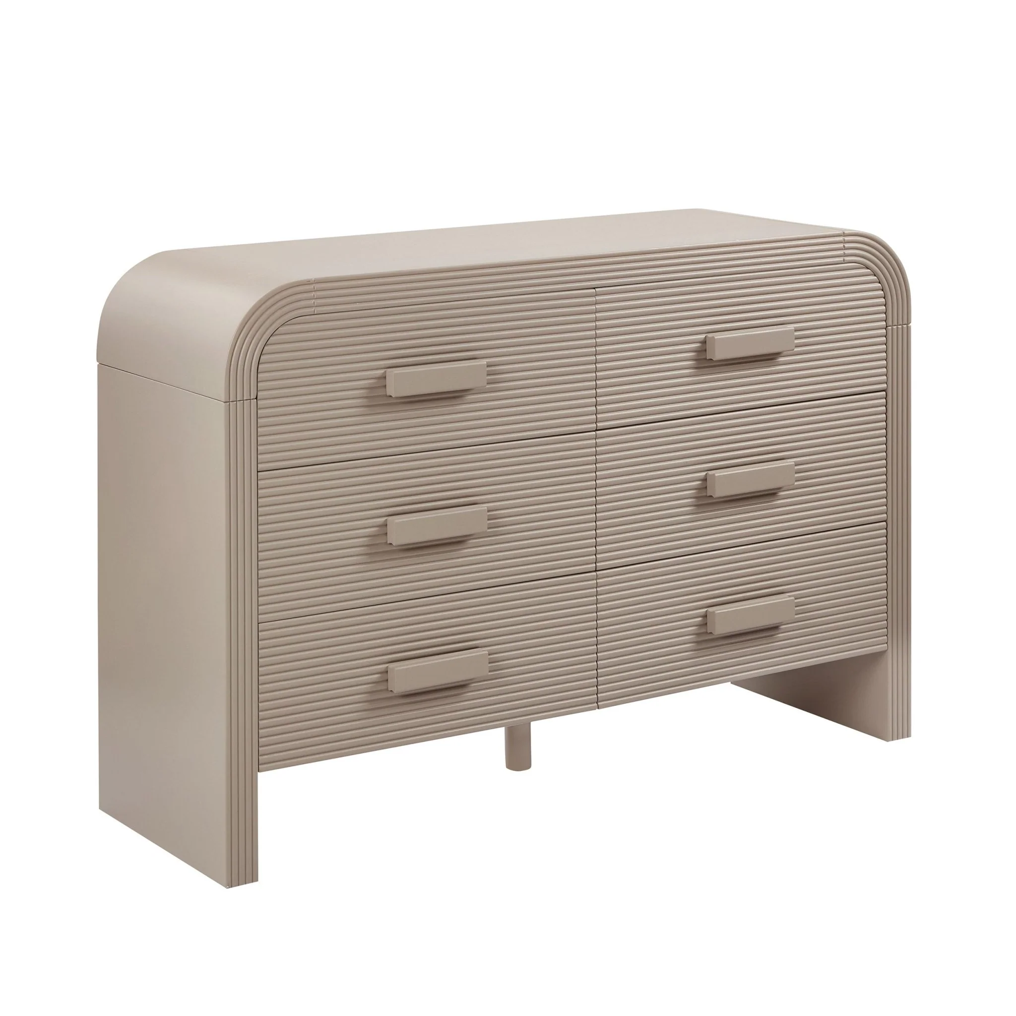 Susie 6 Drawer Chest - Taupe - Image 4