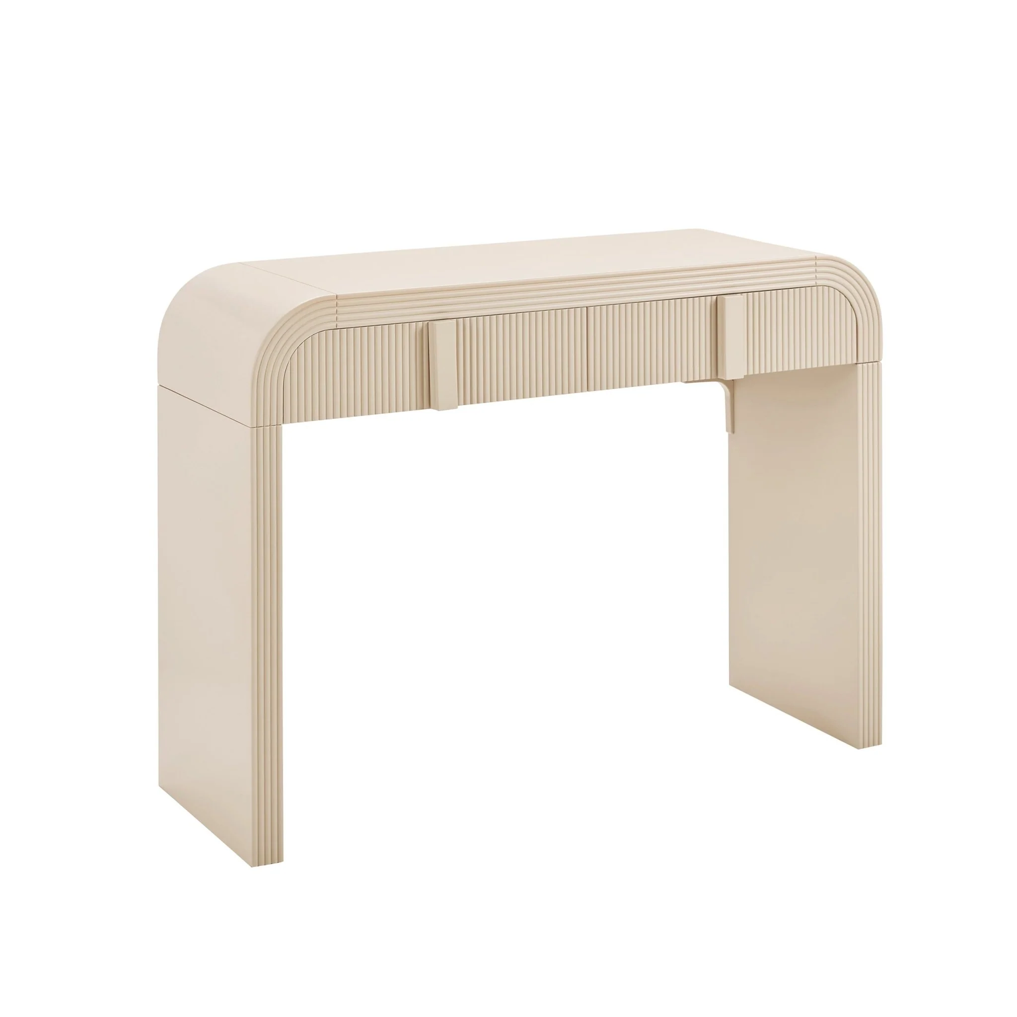 Susie Dressing Table with Drawers - Sand - Image 4