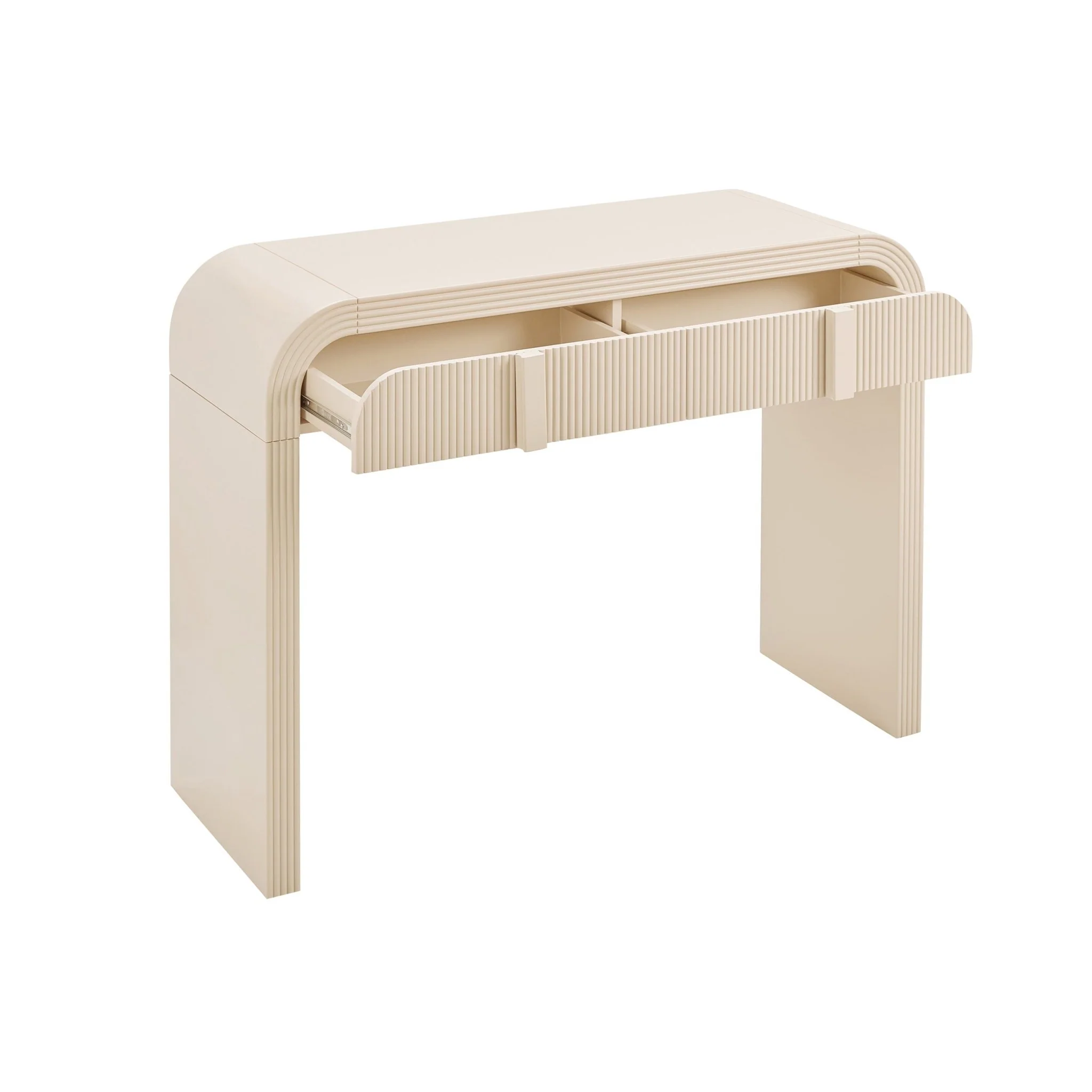 Susie Dressing Table with Drawers - Sand - Image 6