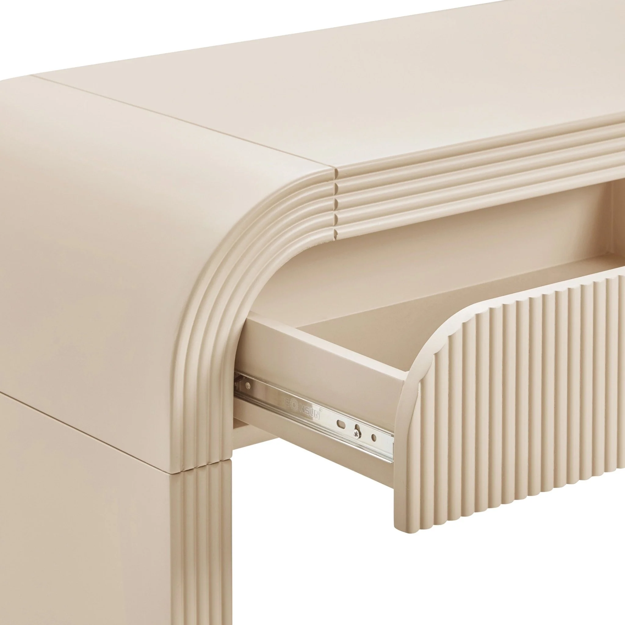 Susie Dressing Table with Drawers - Sand - Image 8