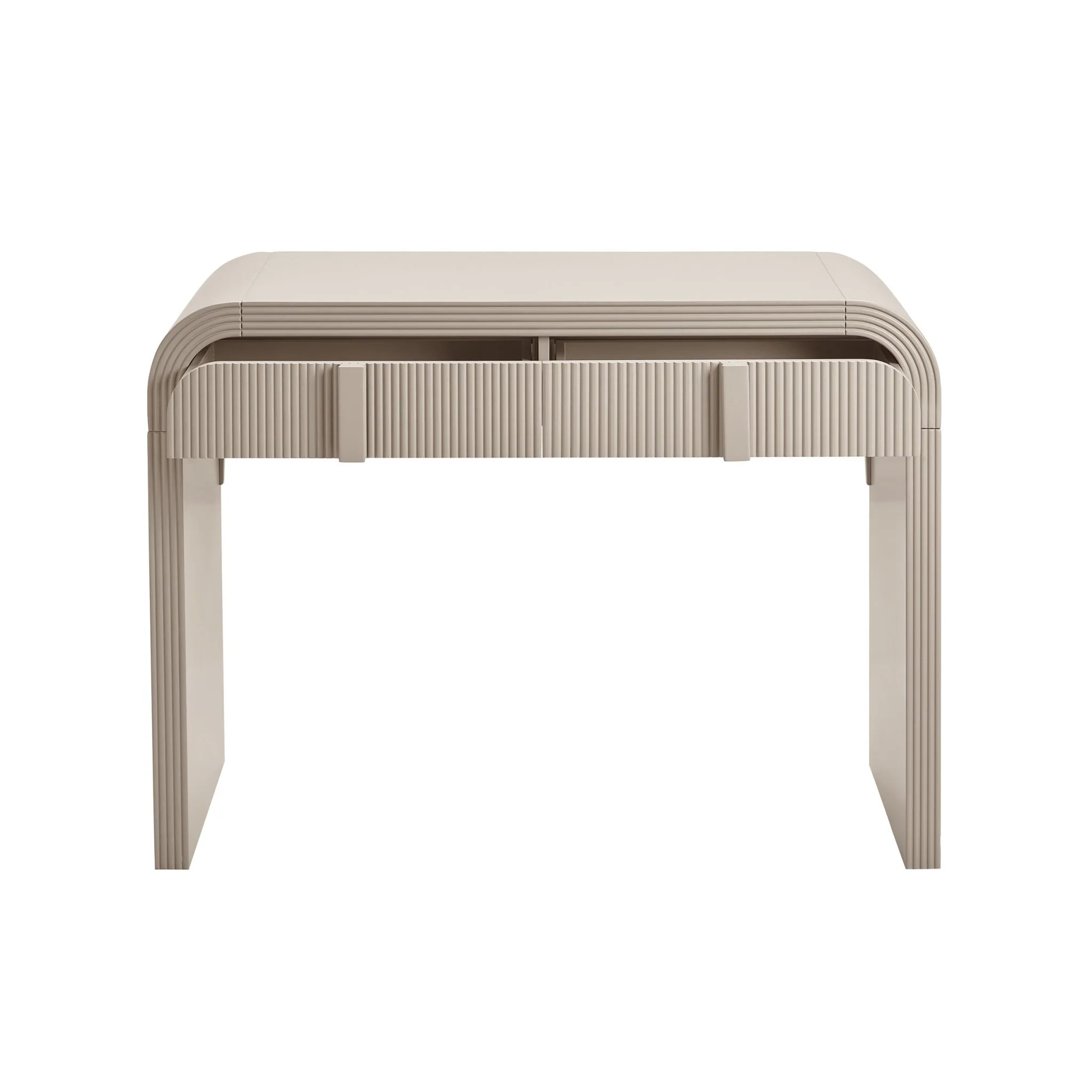 Susie Dressing Table with Drawers - Taupe - Image 5