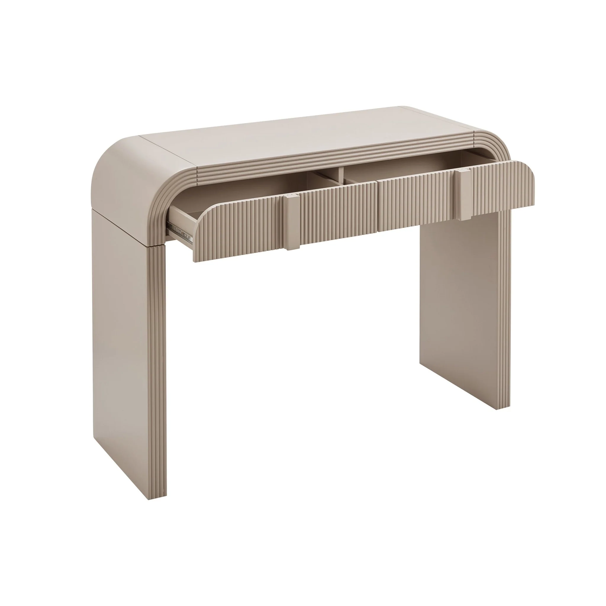 Susie Dressing Table with Drawers - Taupe - Image 6