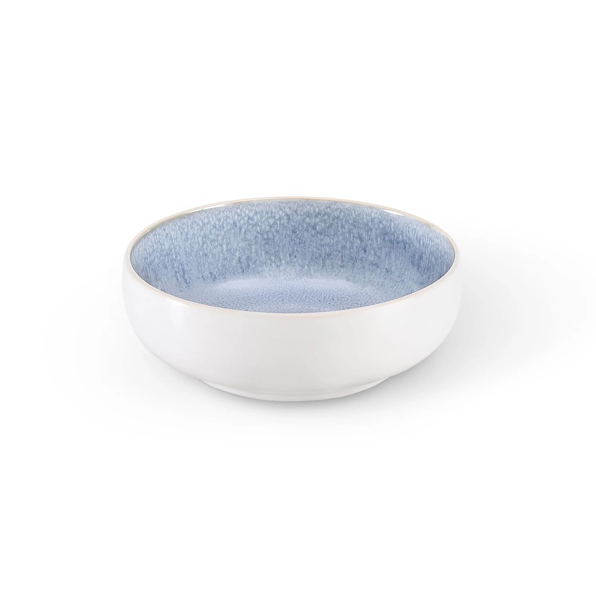 Sutton Stoneware Set of 4 Cereal Bowls - Light Blue - Image 6