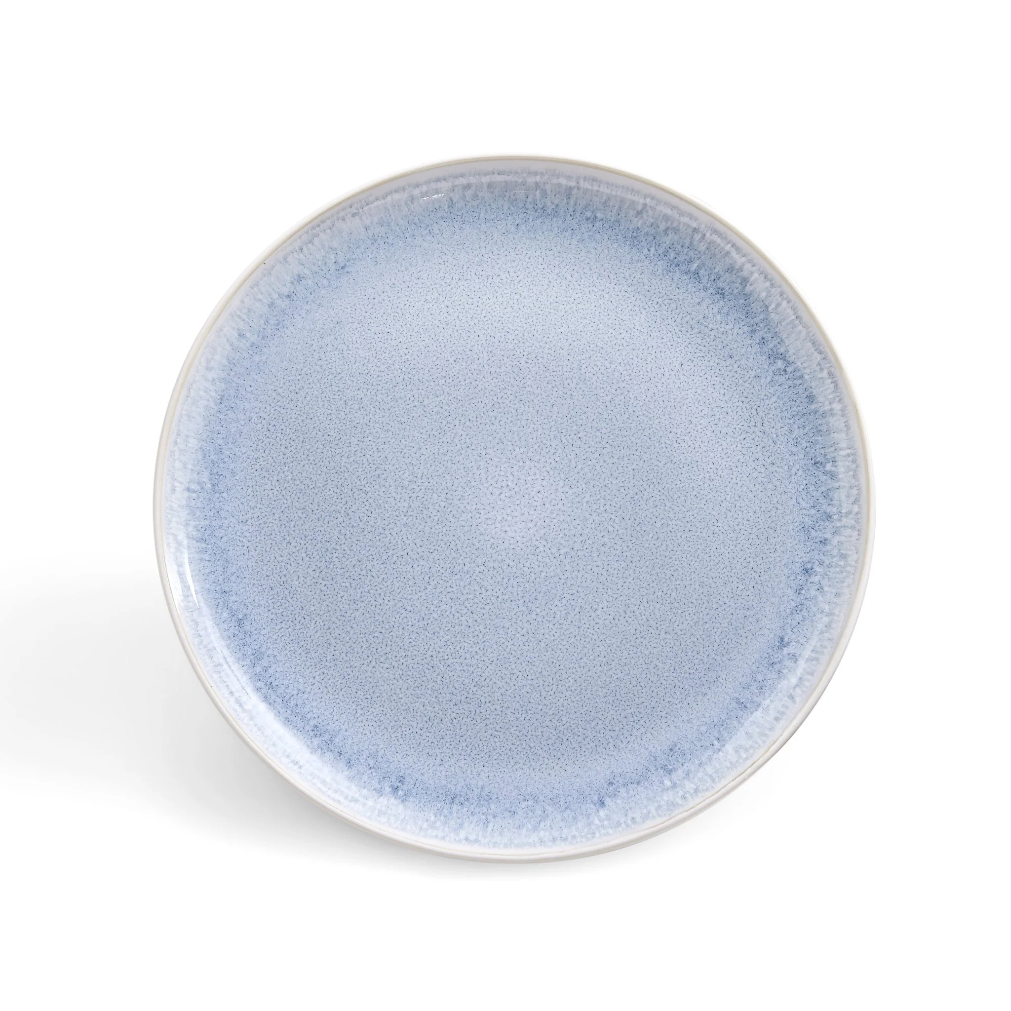 Sutton Stoneware Set of 4 Side Plates - Light Blue - Image 5