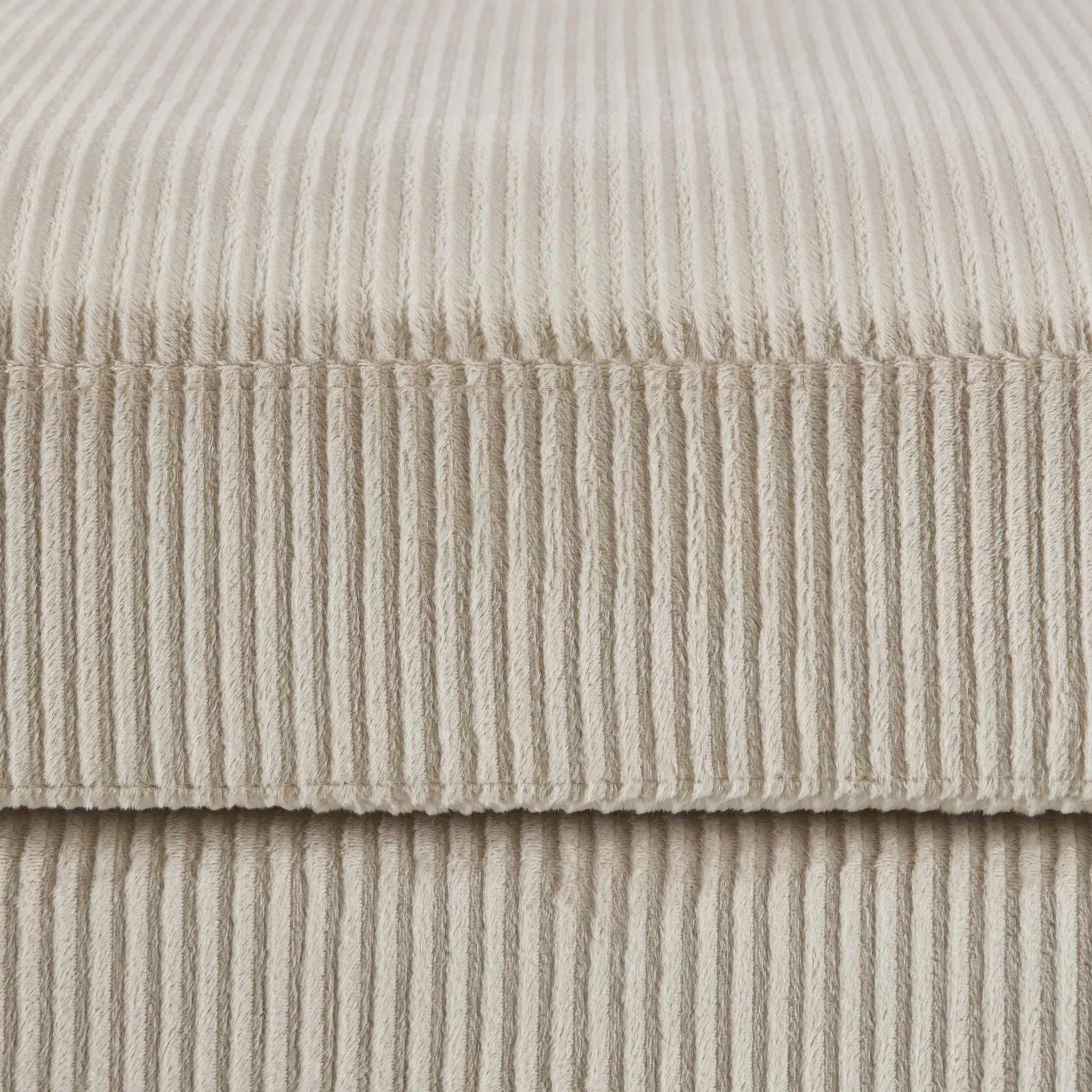 Sweden 2 Seater Sofa - Rib Ecru - Image 7