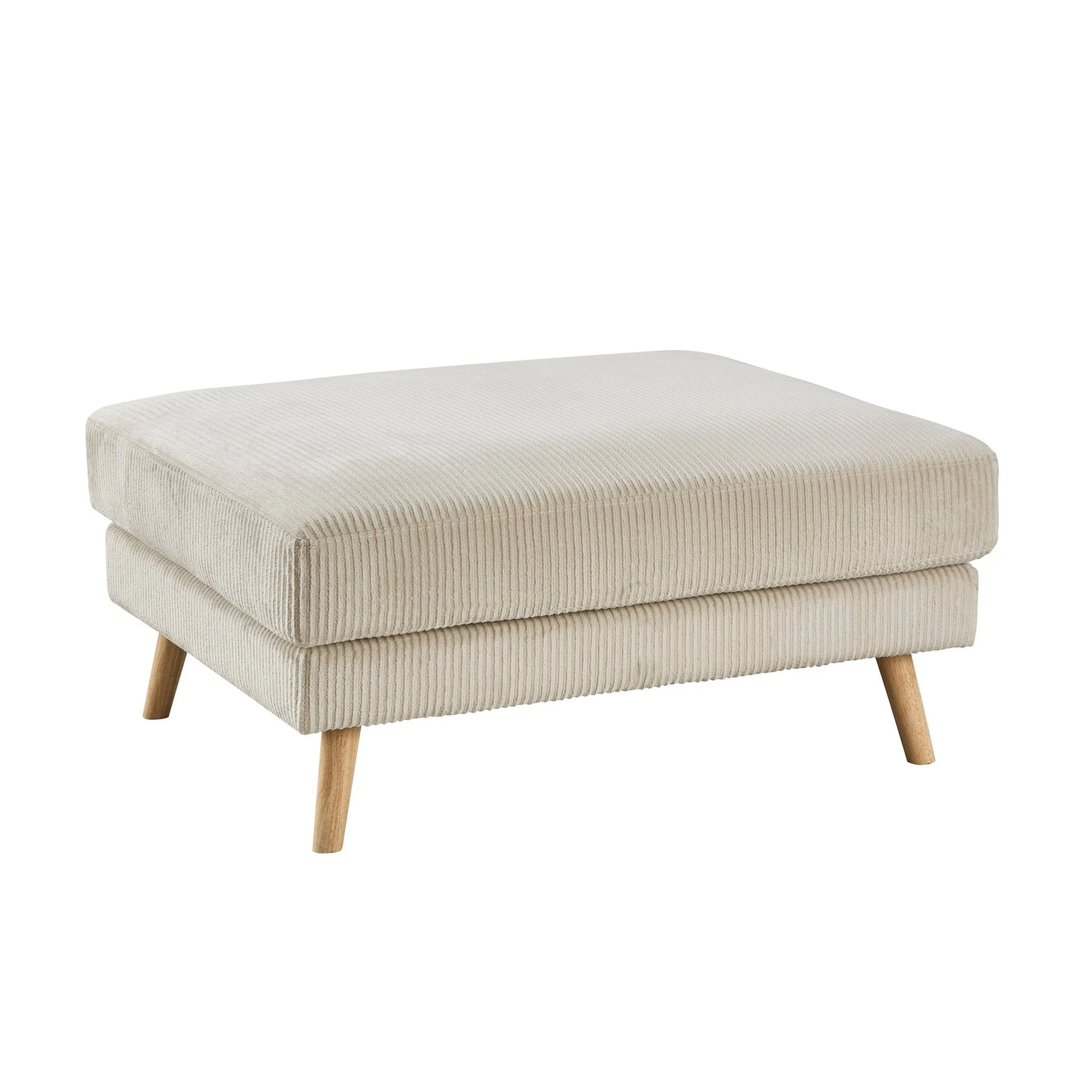 Sweden Pouffe - Rib Ecru - Image 3