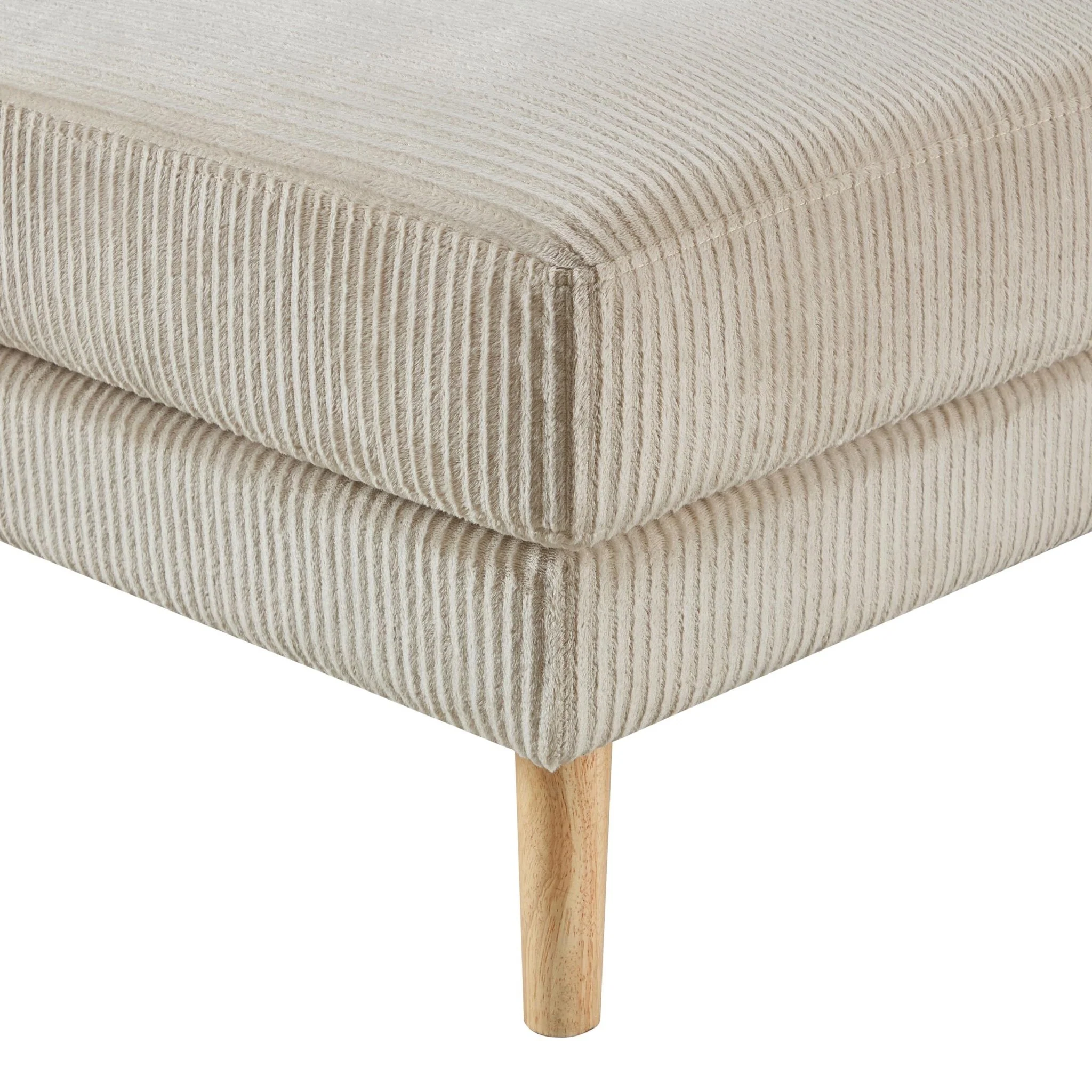 Sweden Pouffe - Rib Ecru - Image 4