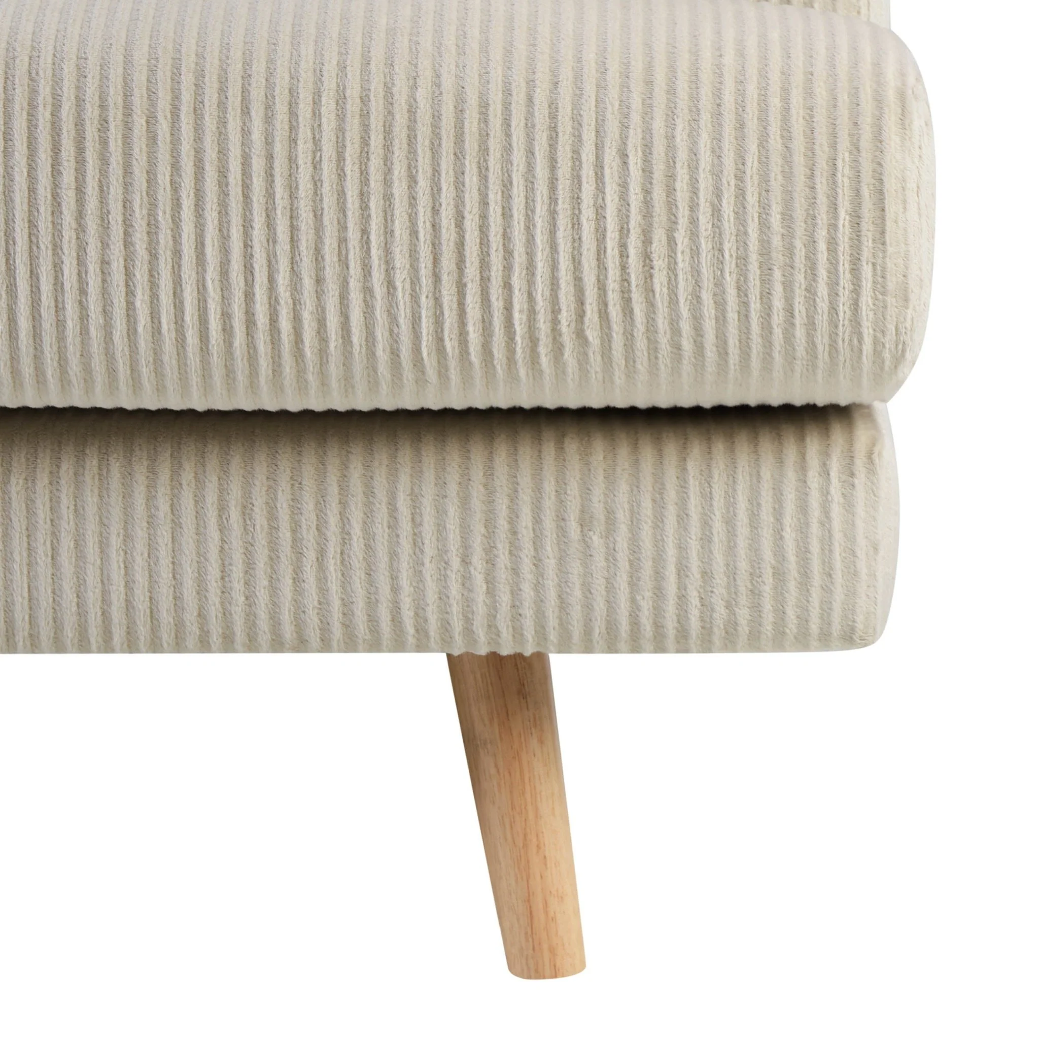 Sweden Pouffe - Rib Ecru - Image 5